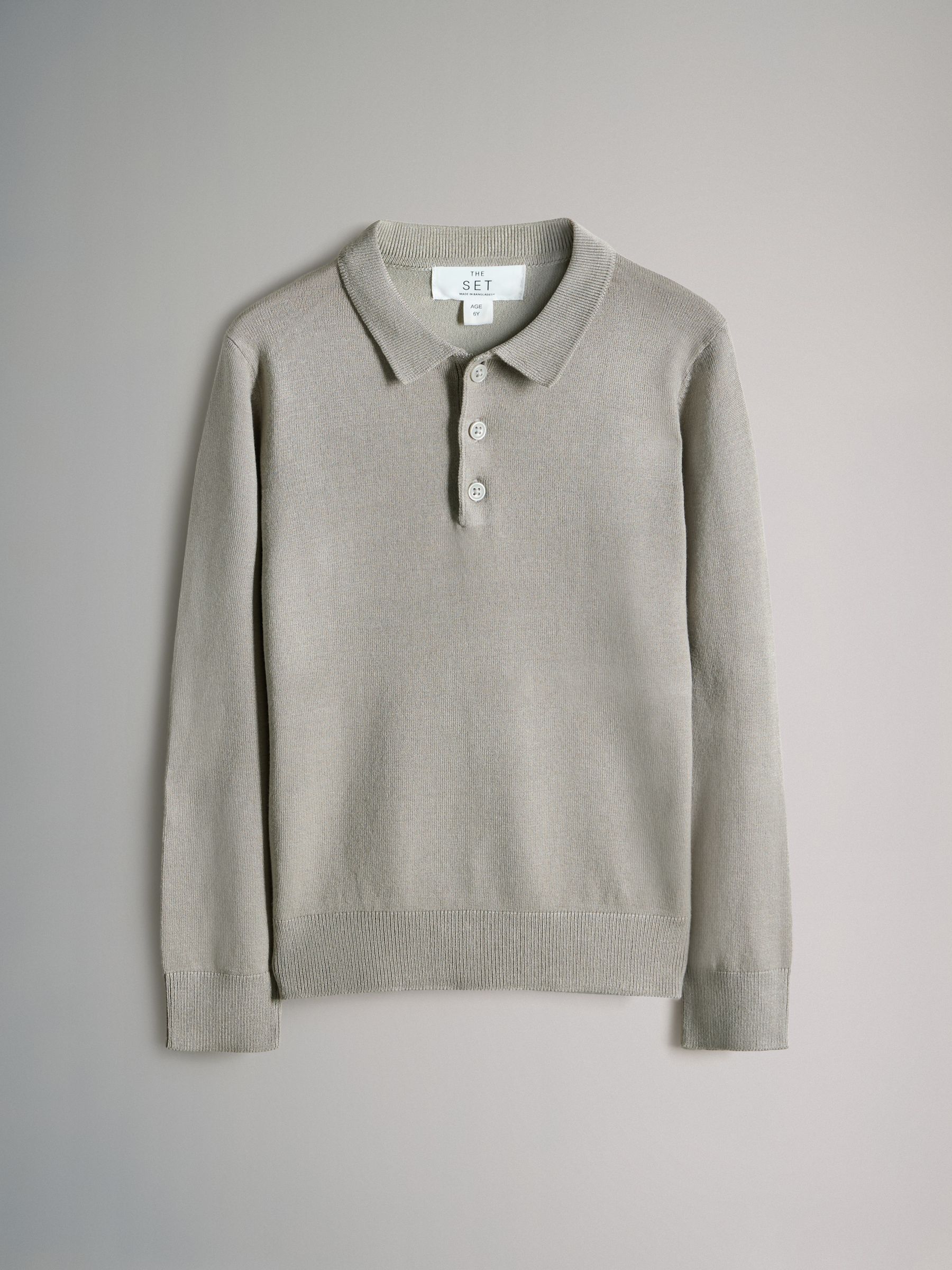 3 Pack Long Sleeve Knitted Collar Jumpers - Image 7 of 11