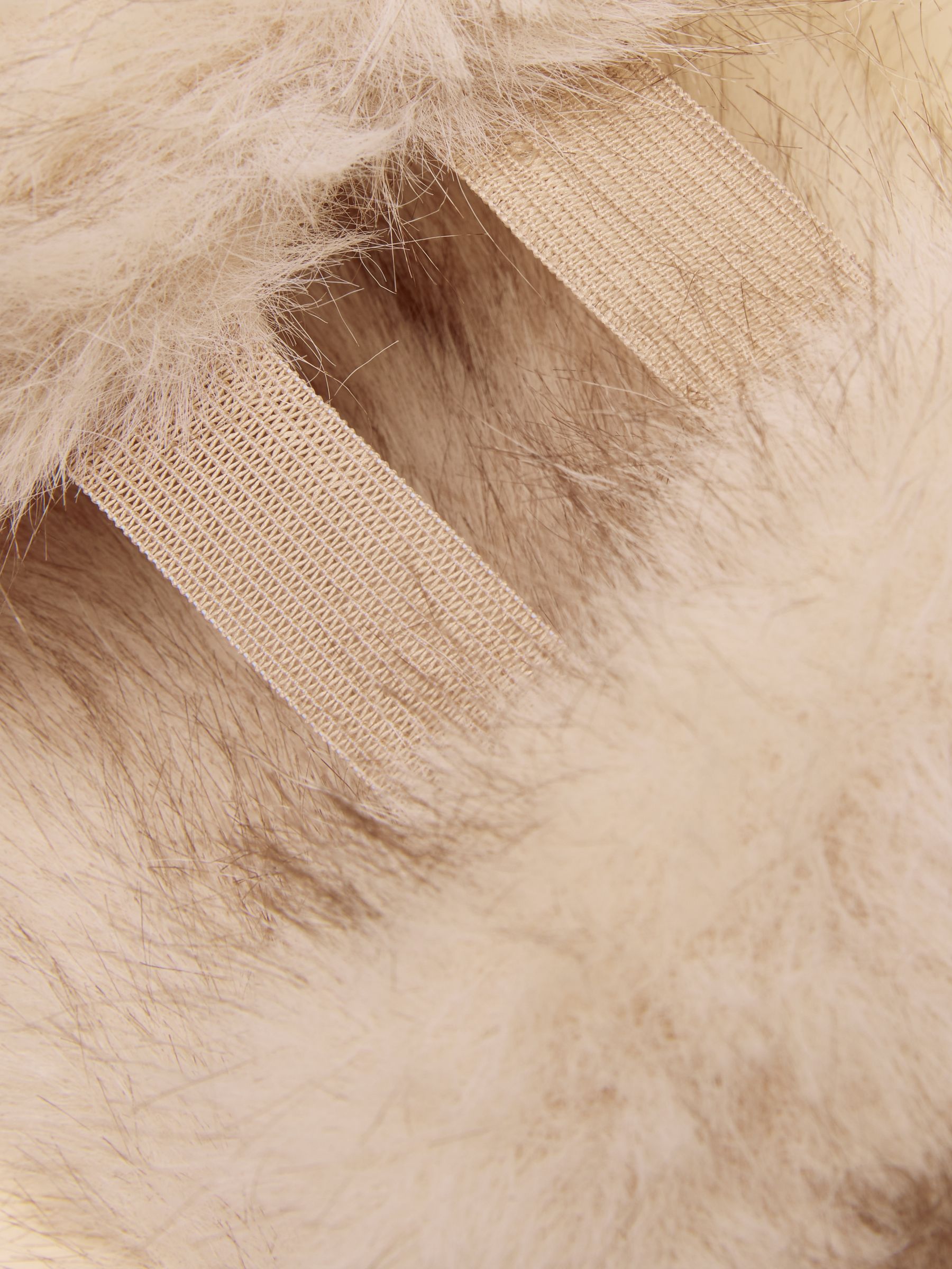 Aspen Neutral Faux Fur Headband - Image 8 of 8