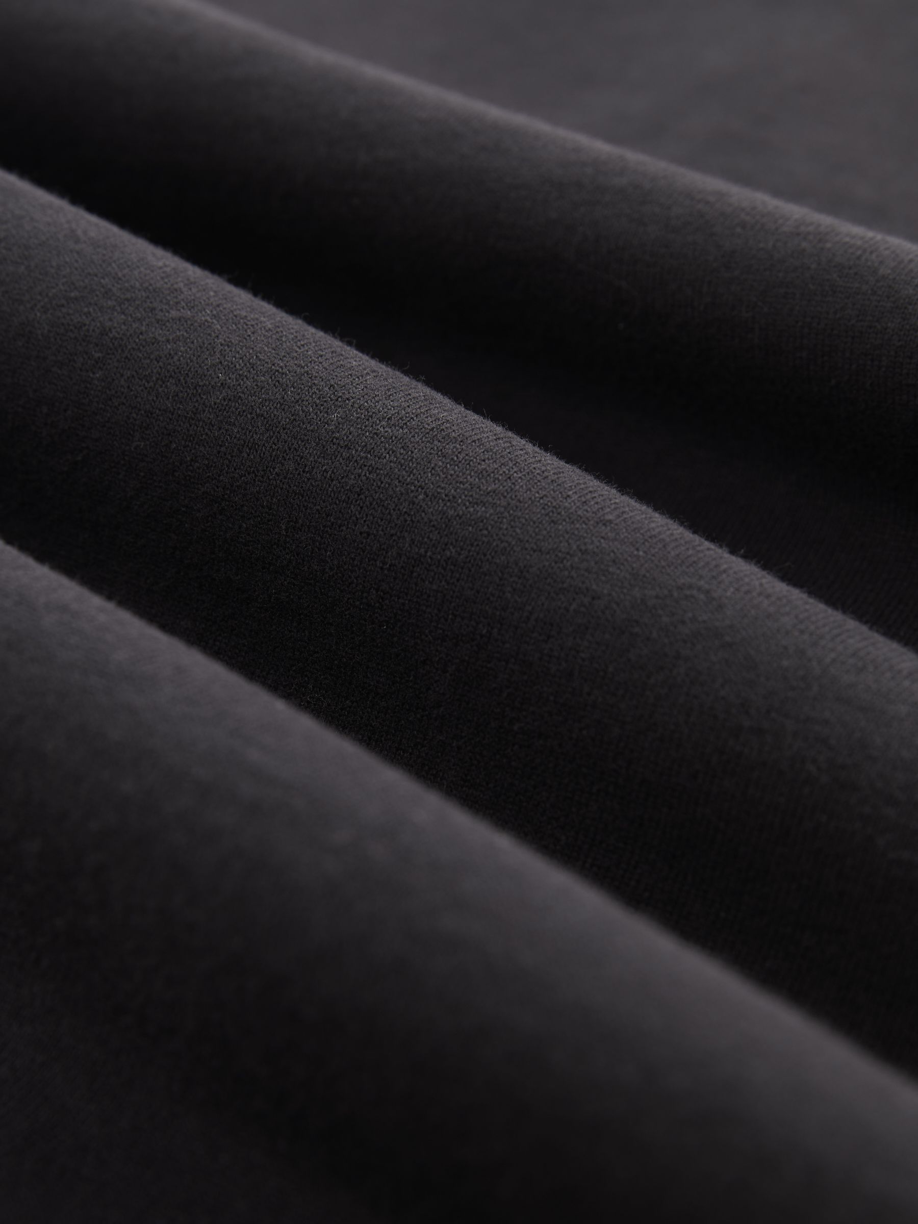 Cotton Garment-Dyed Oversize T-Shirt in Washed Black - Image 6 of 6