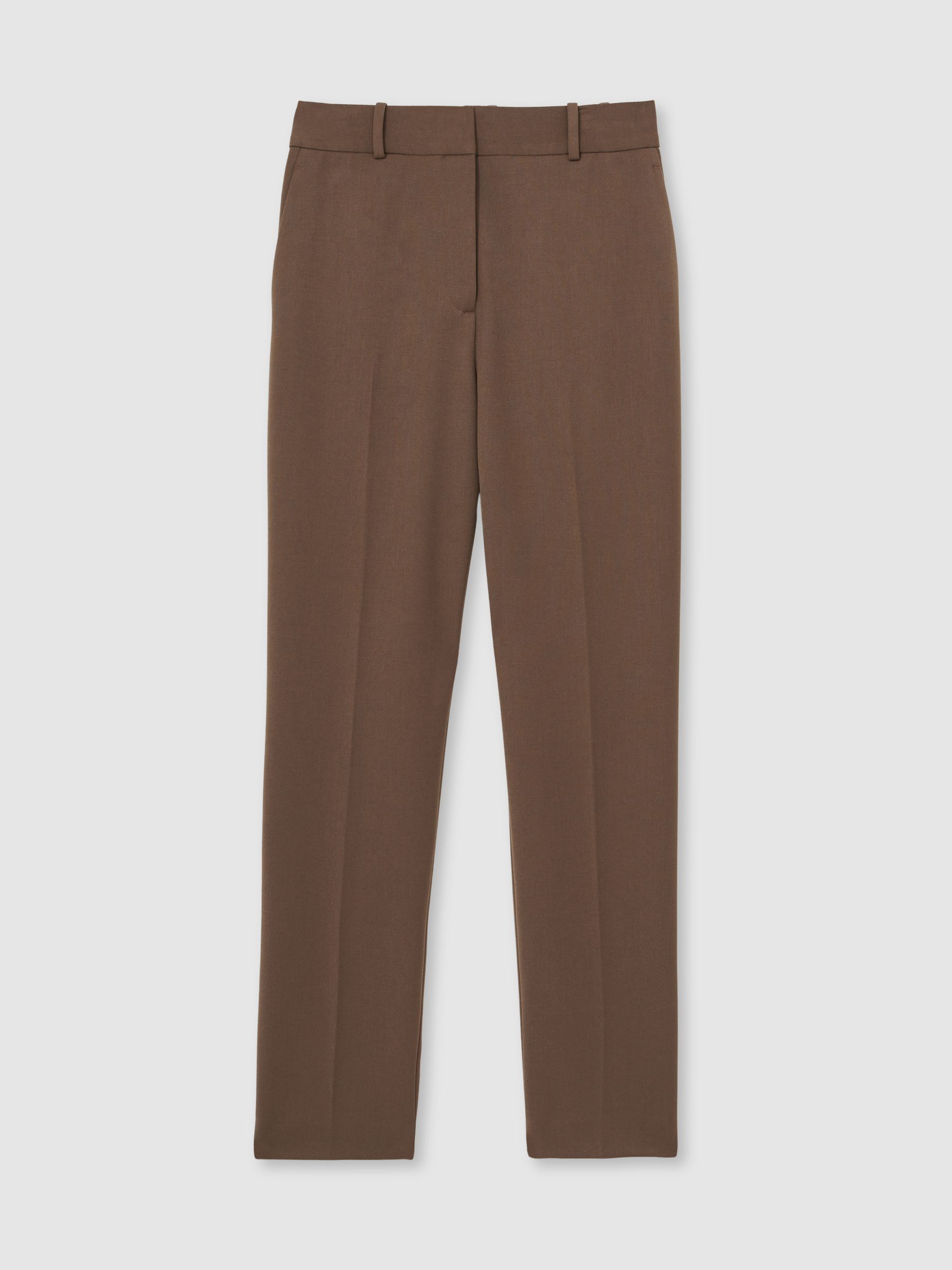 Petite Slim Fit Suit Trousers in Mink Neutral - Image 2 of 7