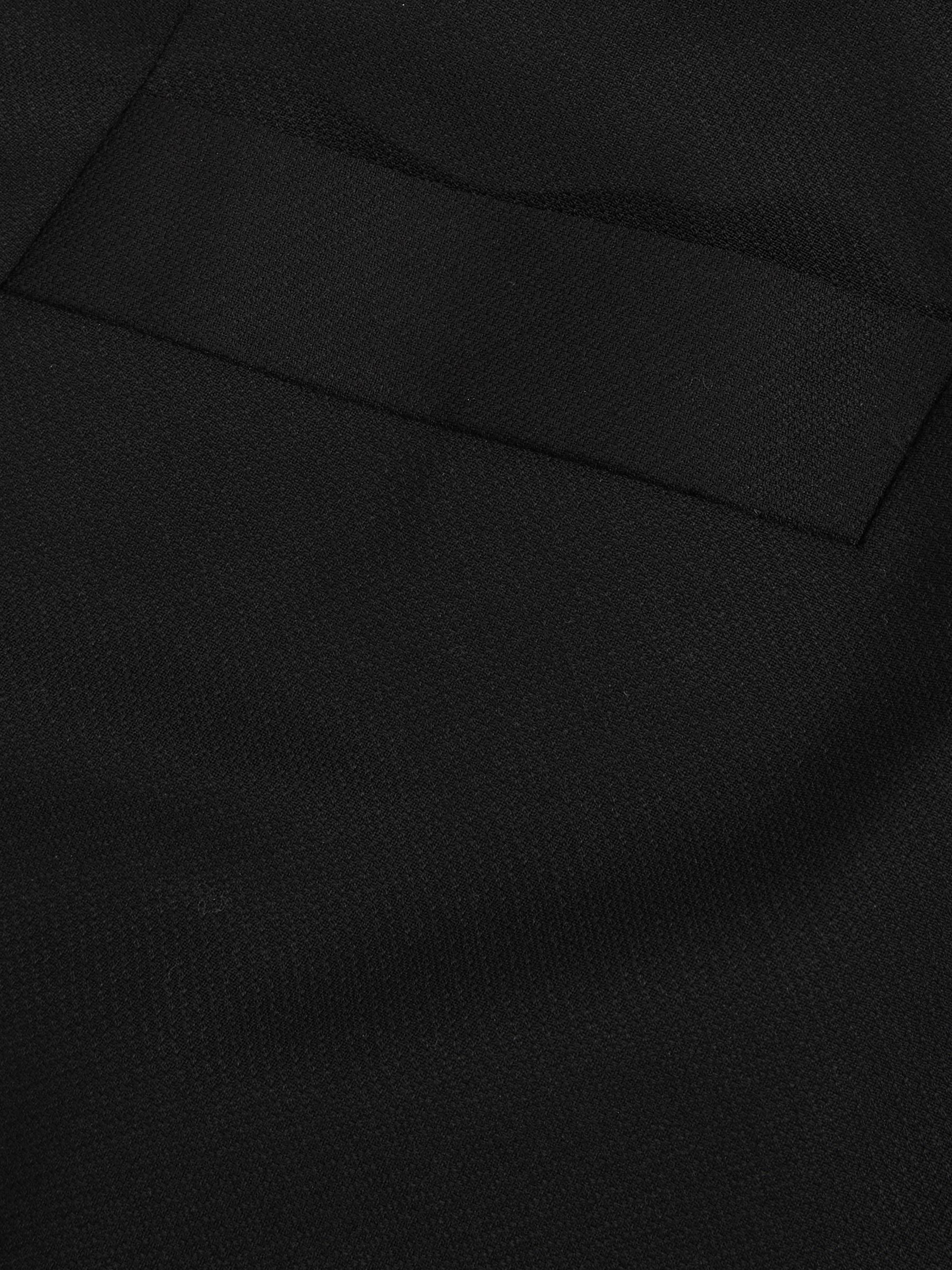 Wool-Blend Pencil Skirt in Black - Image 6 of 6