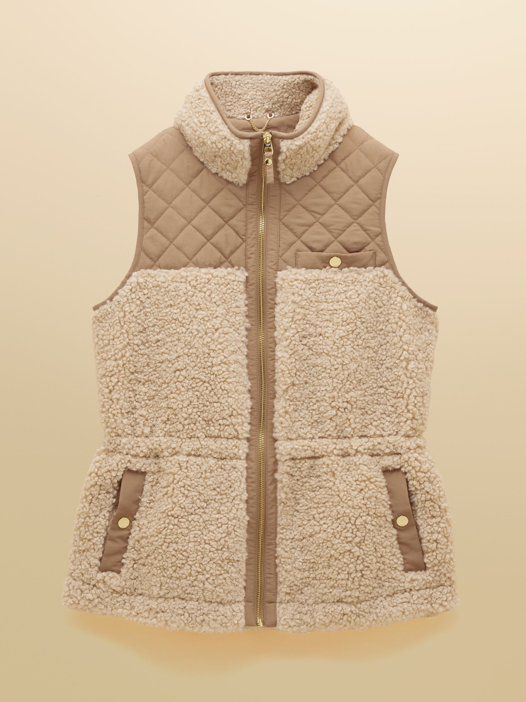 Tadworth Cream Fleece Gilet - Image 8 of 8