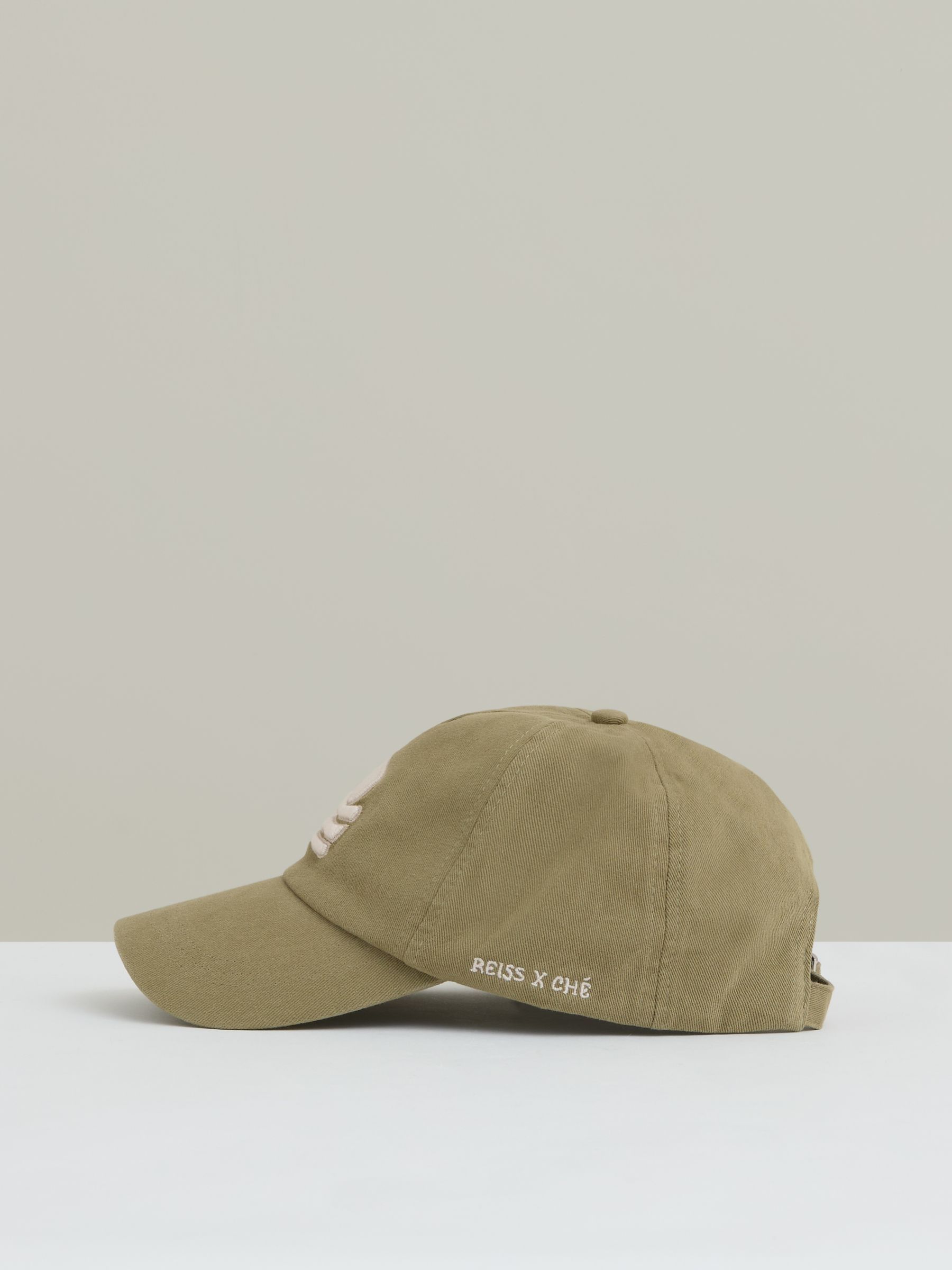 Sunset-Embroidered Cap in Washed Sage - image 4