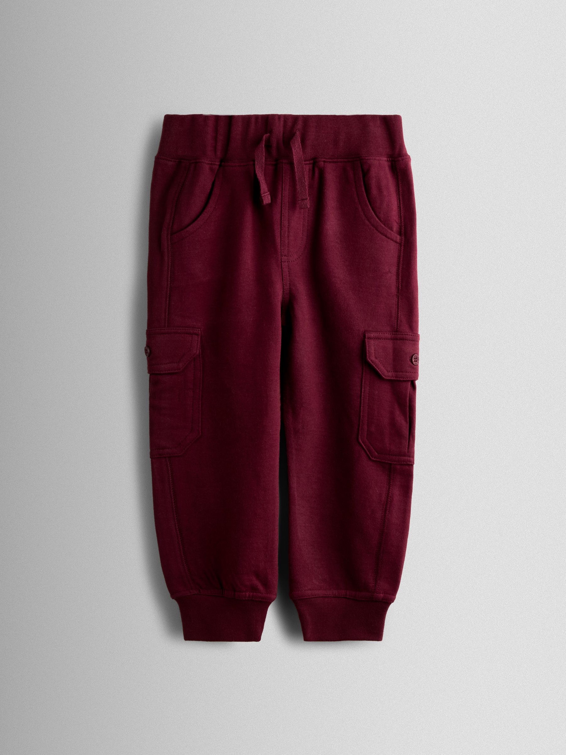 Burgundy Red 2-Pack Cargo Joggers - Image 4 of 7