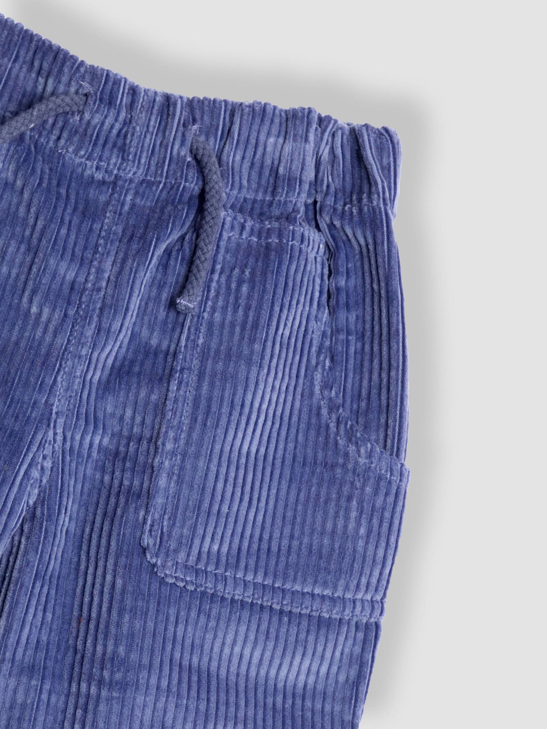 Indigo Blue Cord Pull On Trousers - Image 5 of 6