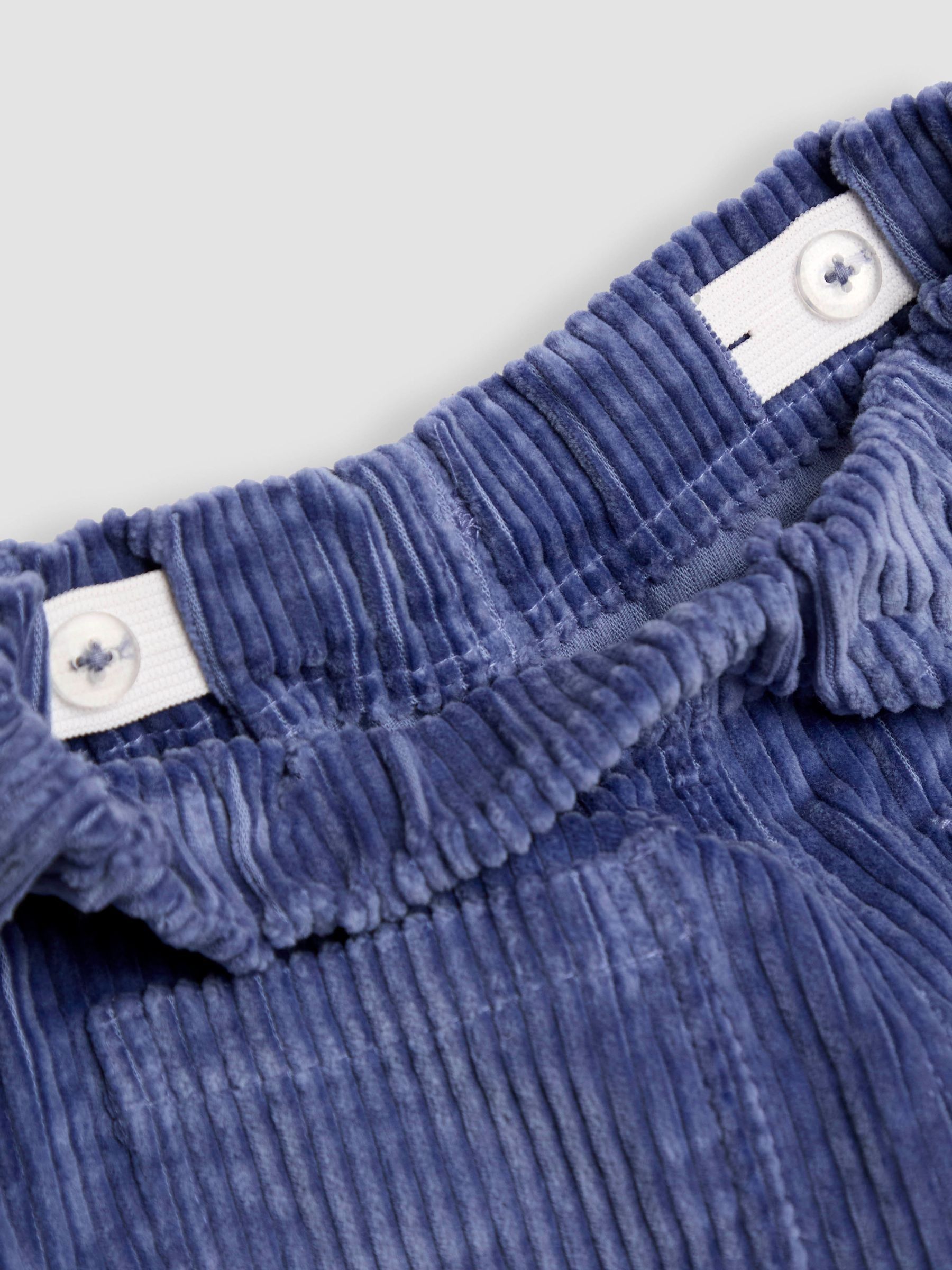 Indigo Blue Cord Pull On Trousers - Image 6 of 6