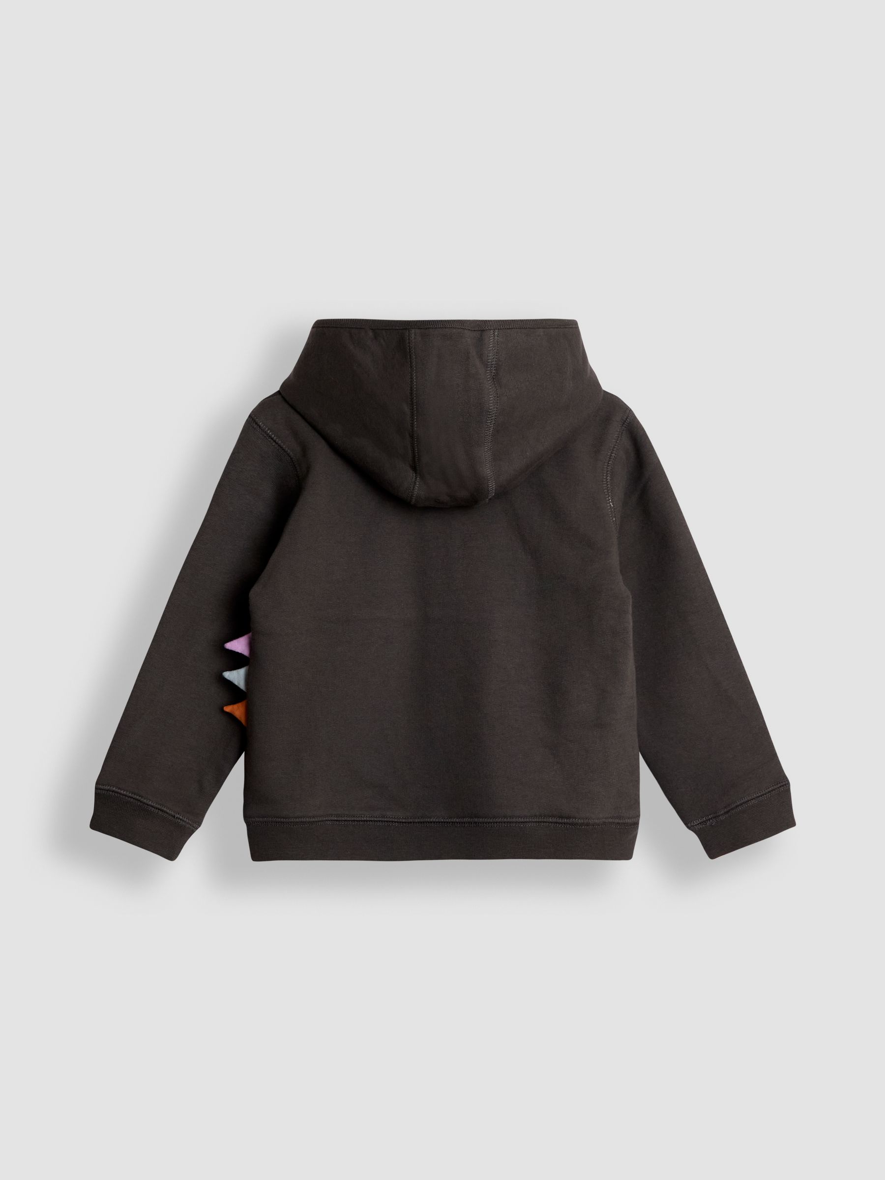 Grey Appliqué Reversible Hoodie - Image 3 of 9