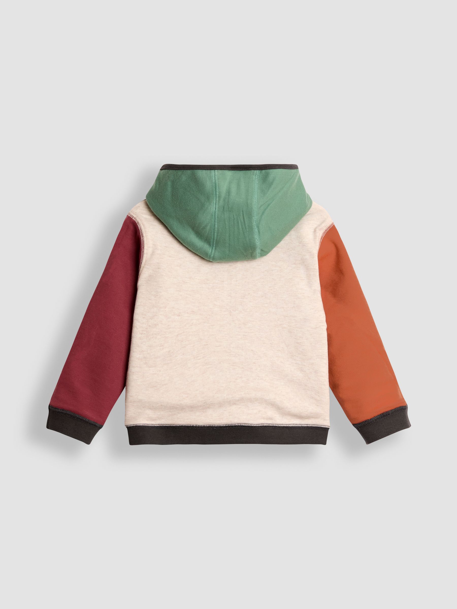 Grey Appliqué Reversible Hoodie - Image 5 of 9