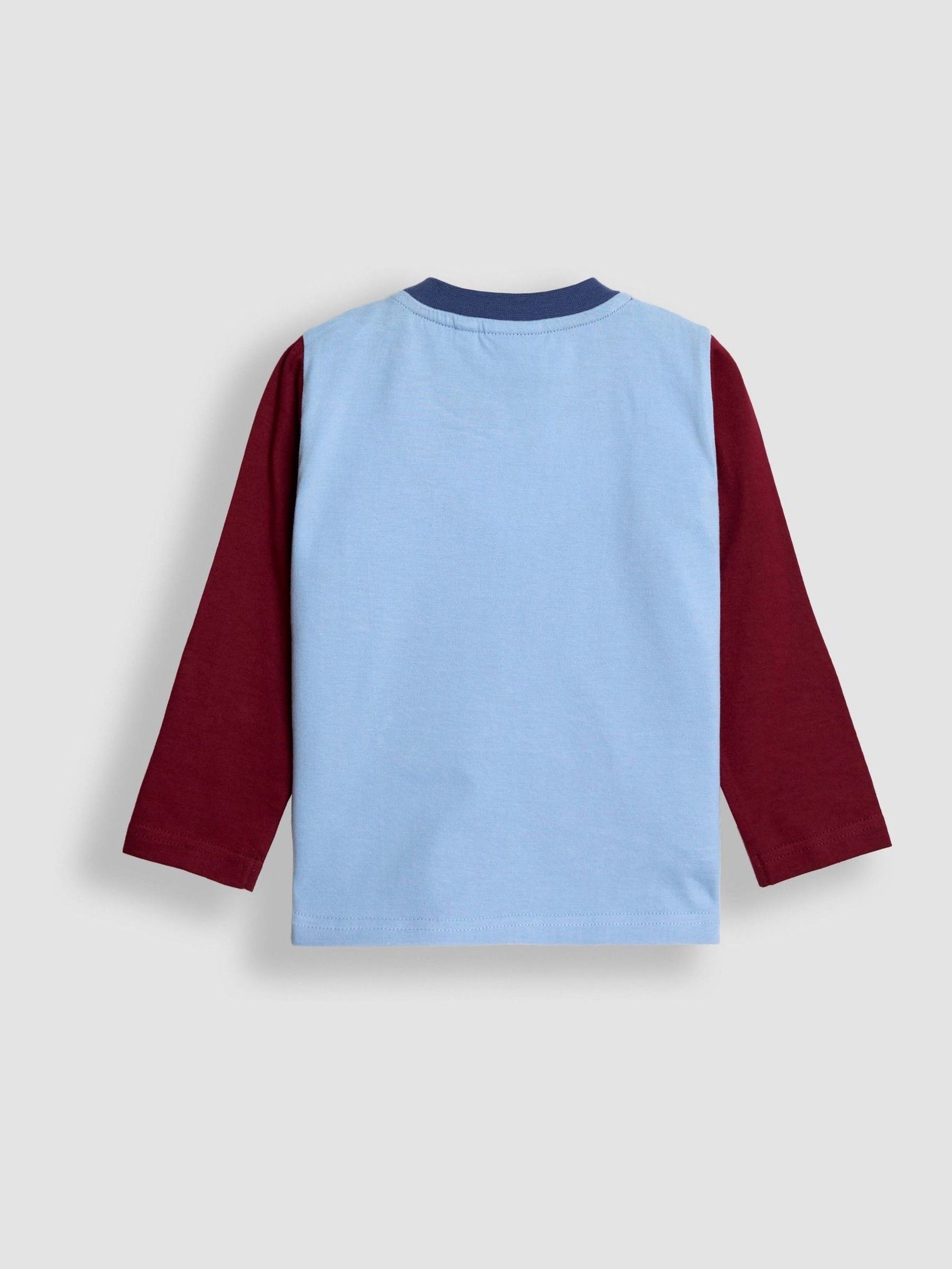 Burgundy Red Racer Appliqué Scene Top - Image 2 of 3