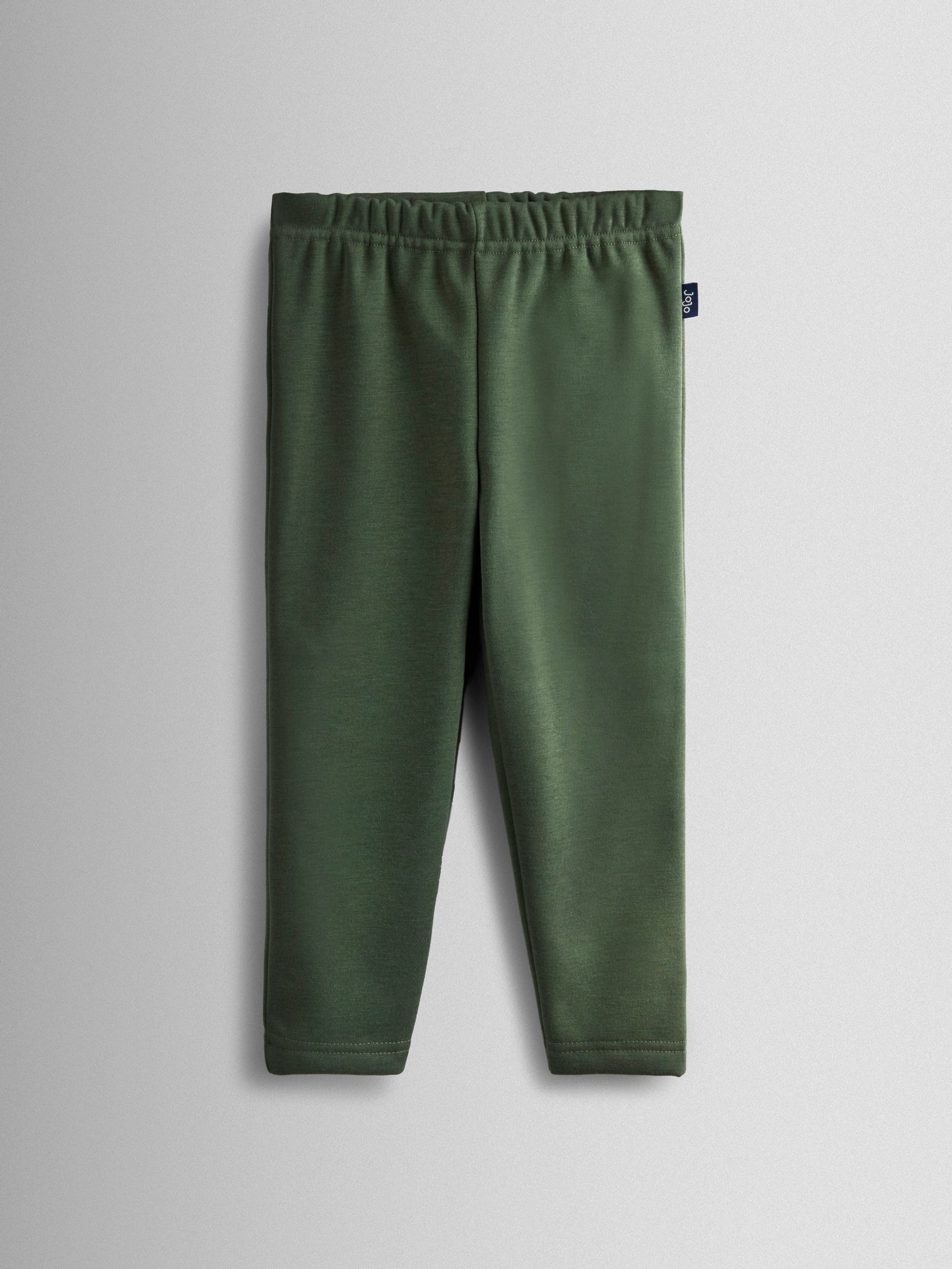 Green 2-Piece Appliqué Top & Leggings Set - Image 5 of 6