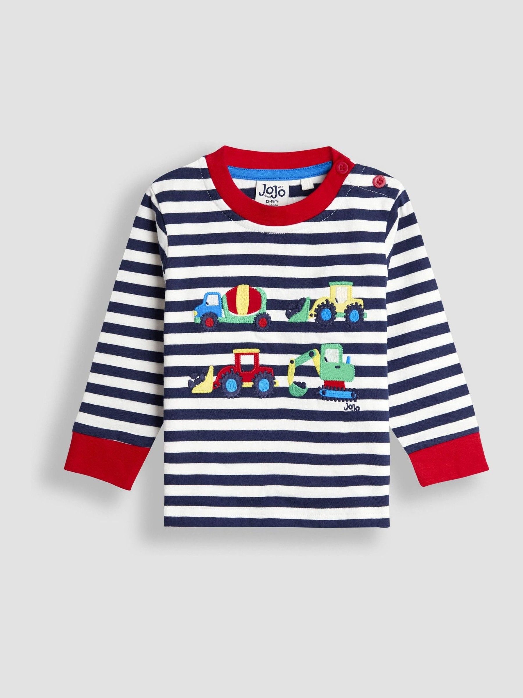 Blue Classic Racer Applique Top - Image 1 of 3