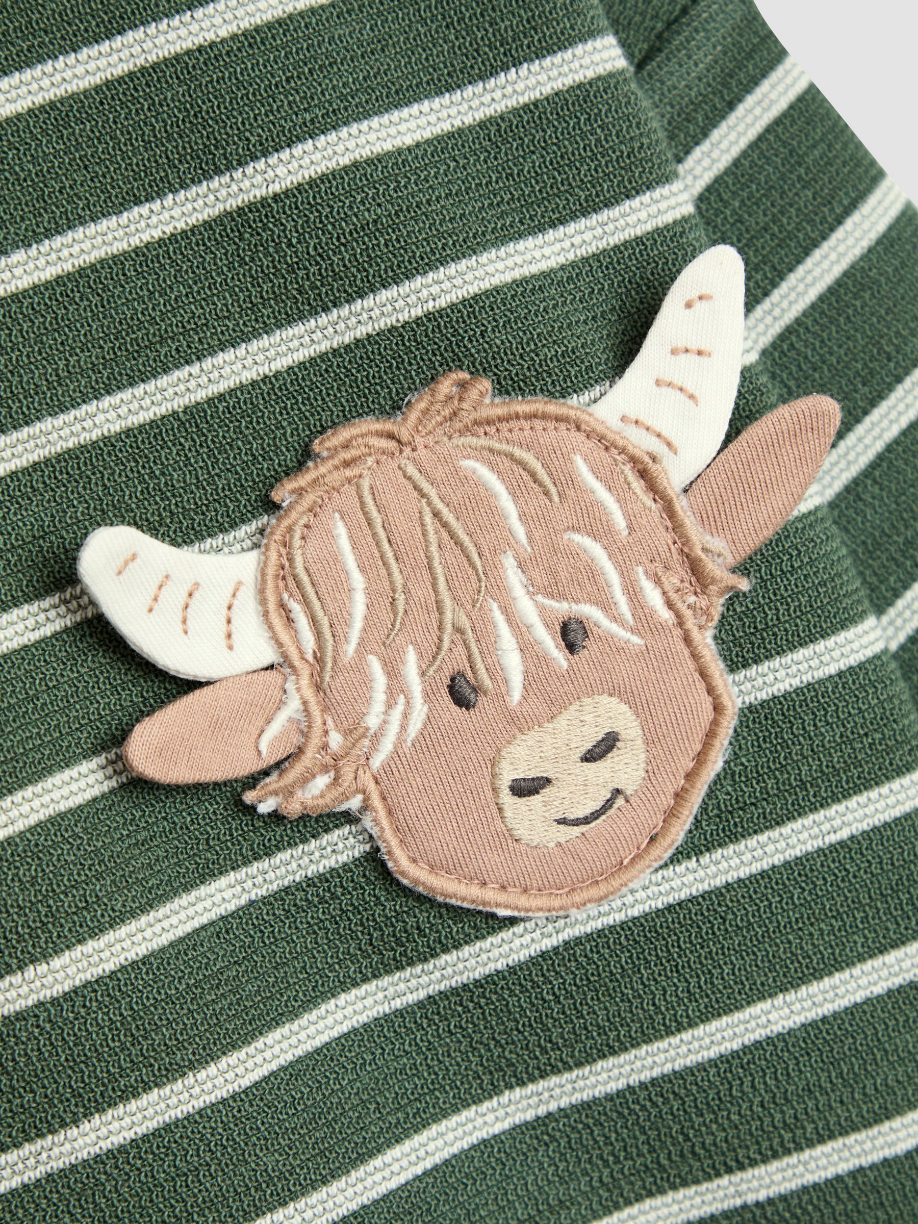 Green Pocket Appliqué Top - Image 3 of 3