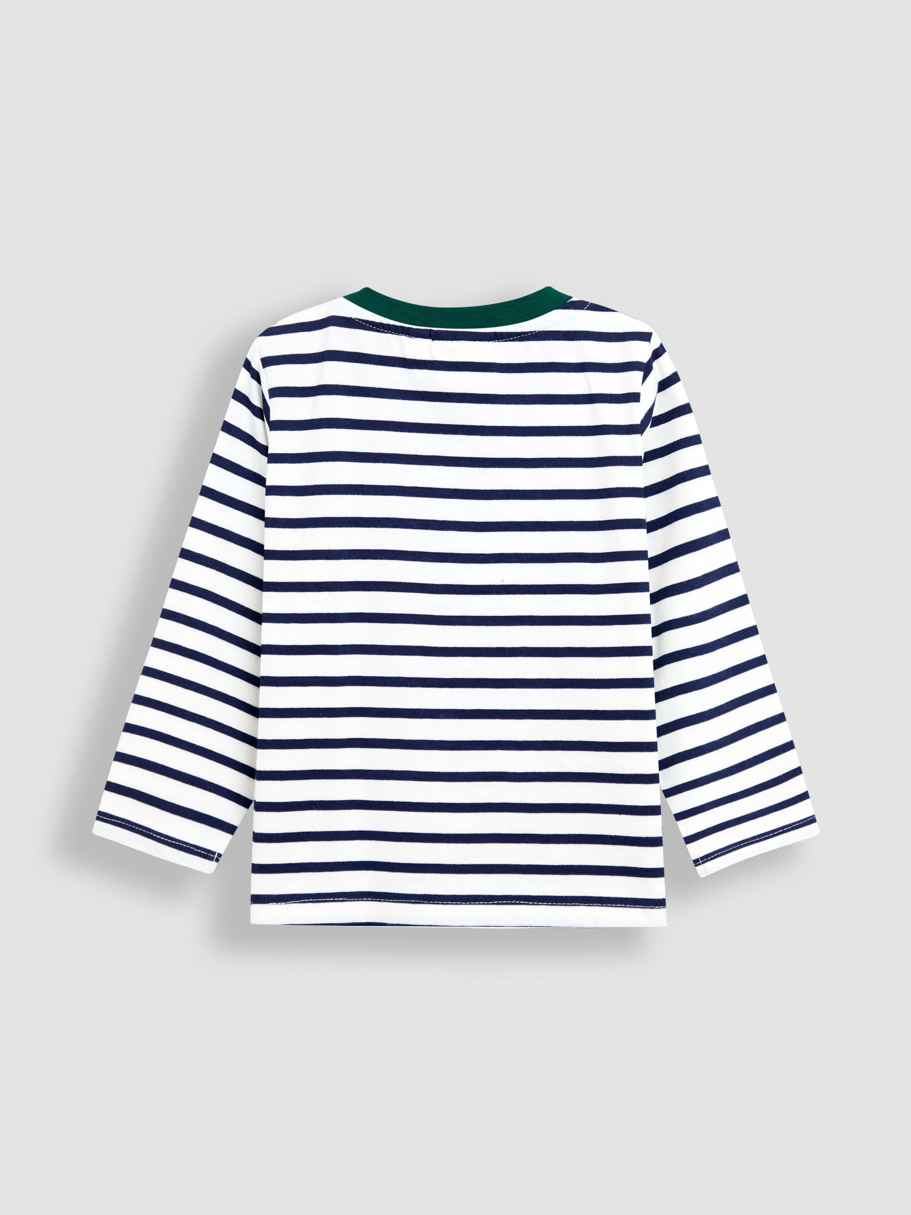 Light Cream Classic Racer Applique Top - Image 2 of 3