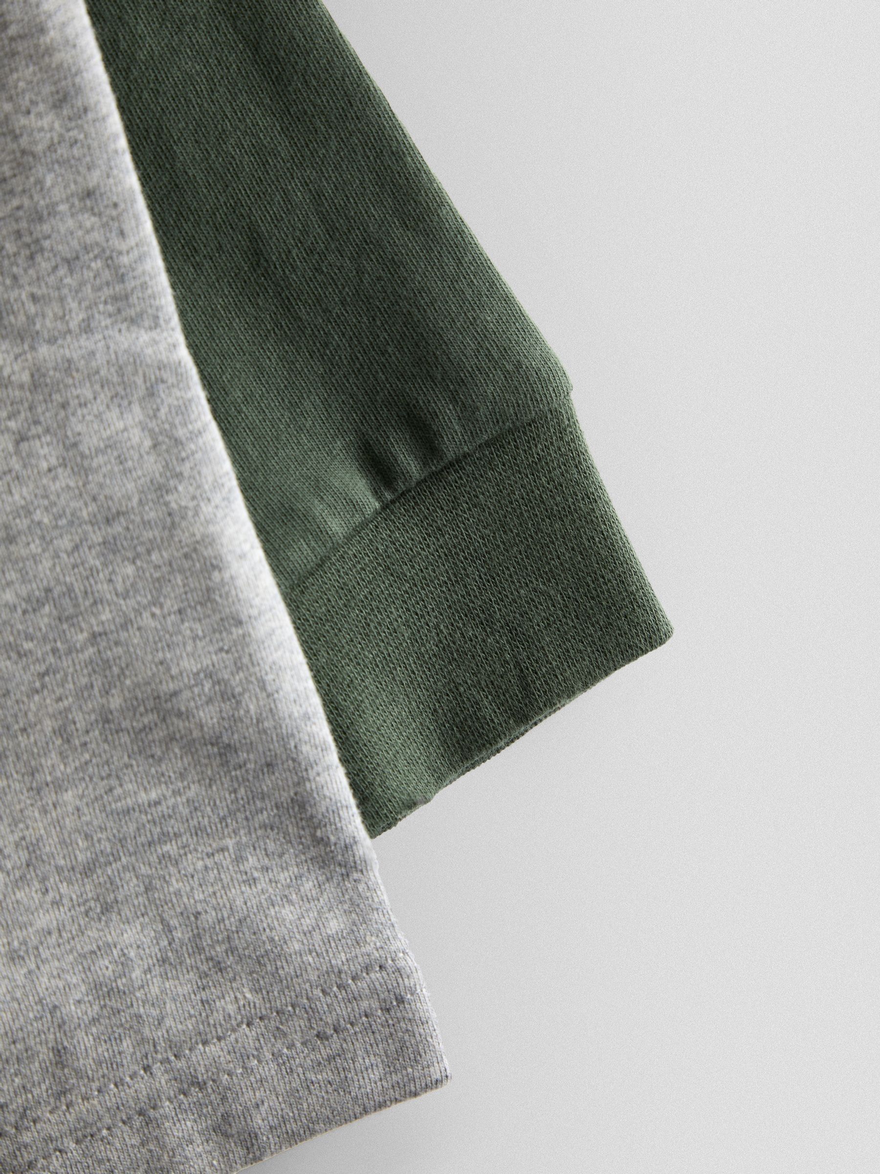 Khaki Green Lets Go Explore Appliqué Top - Image 3 of 4