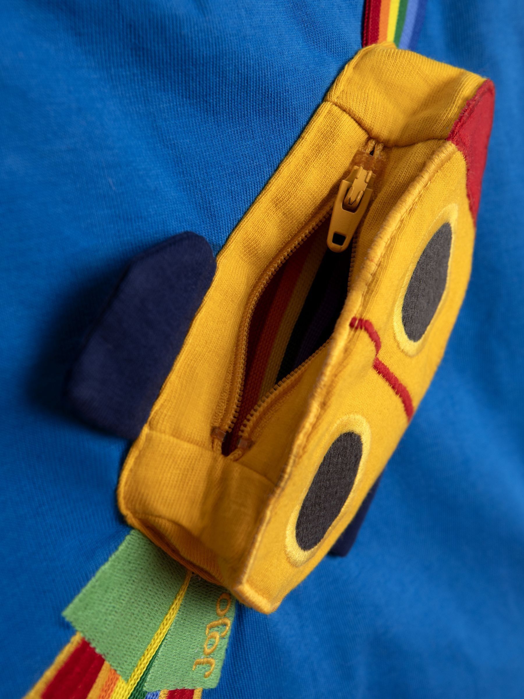 Light Blue Pocket Bag Top - Image 3 of 4