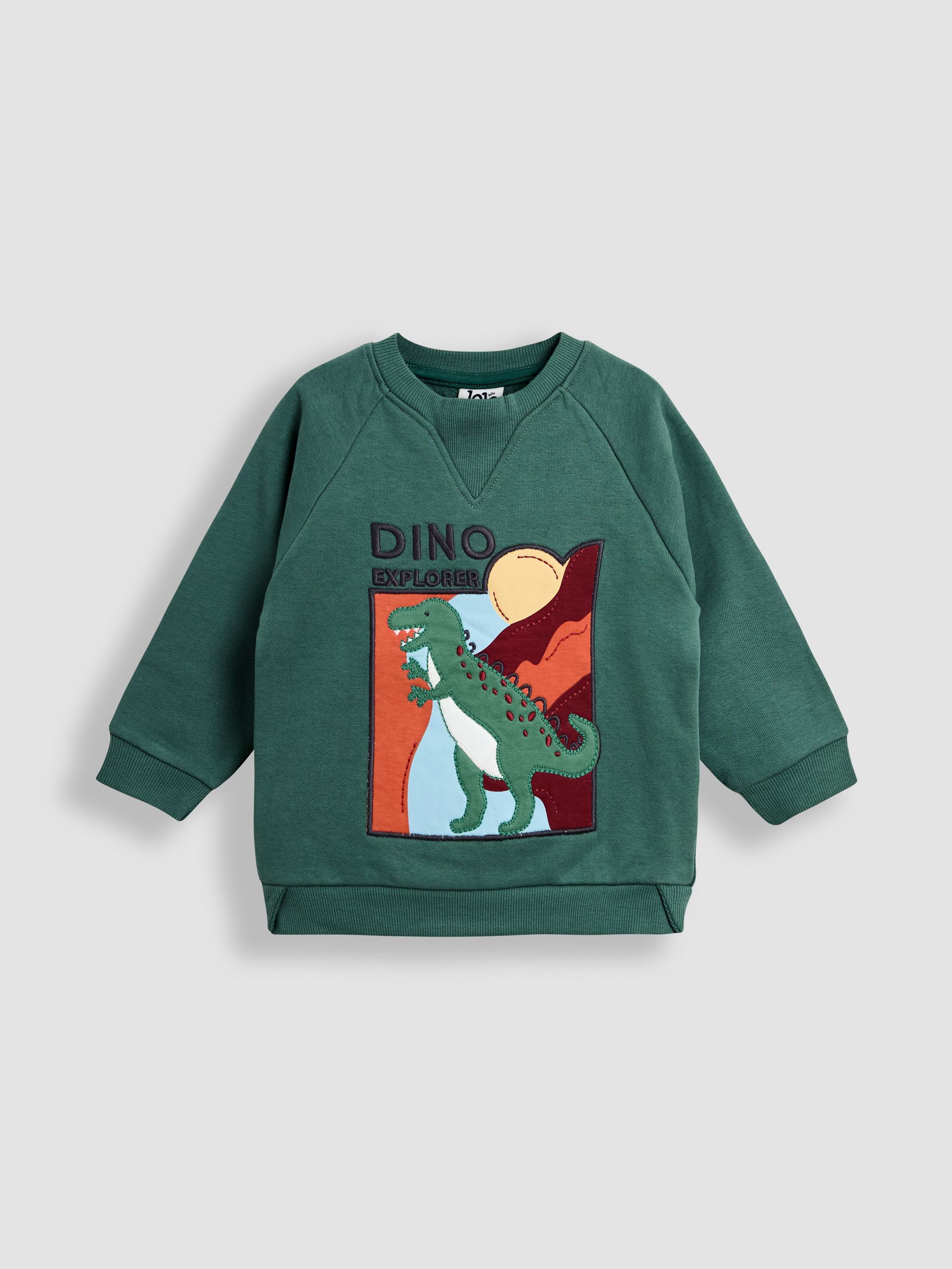 Green Appliqué Sweatshirt - Image 1 of 4
