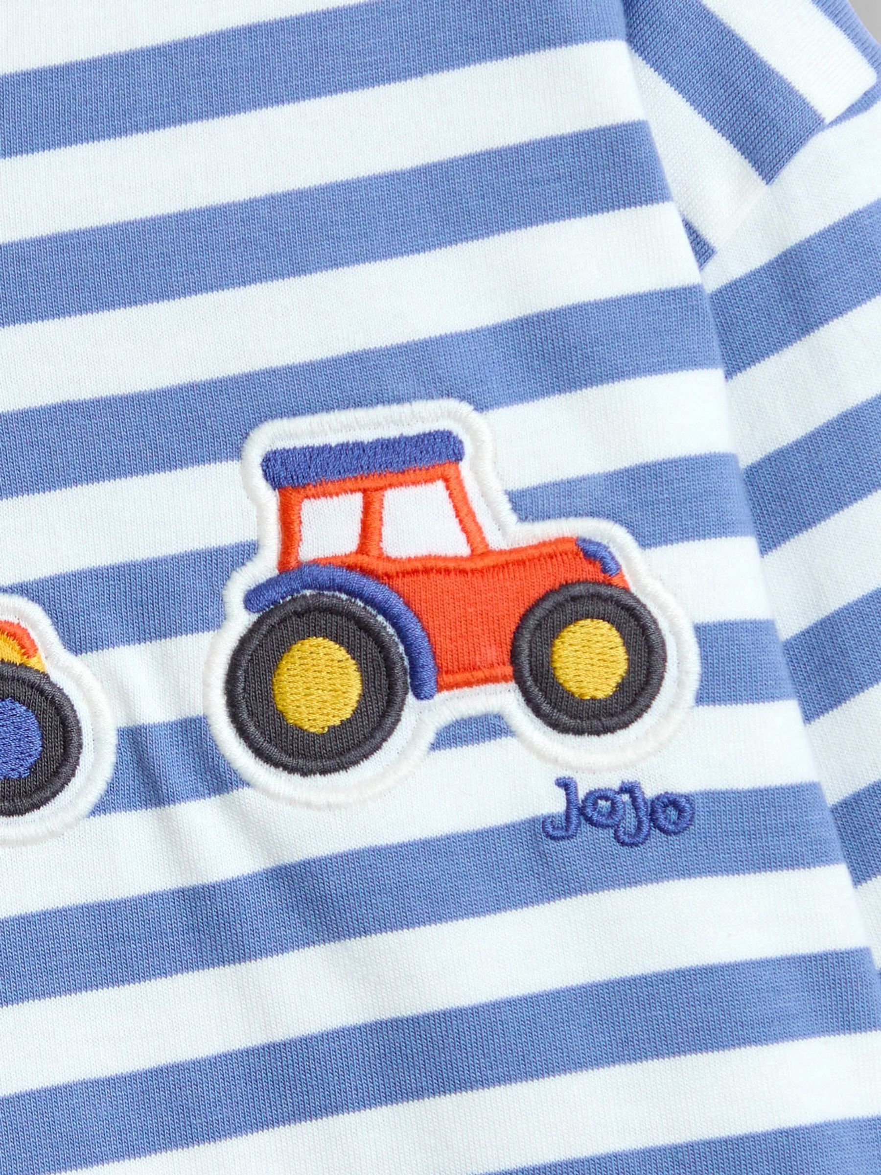 Blue Appliqué Motif Top - Image 3 of 3