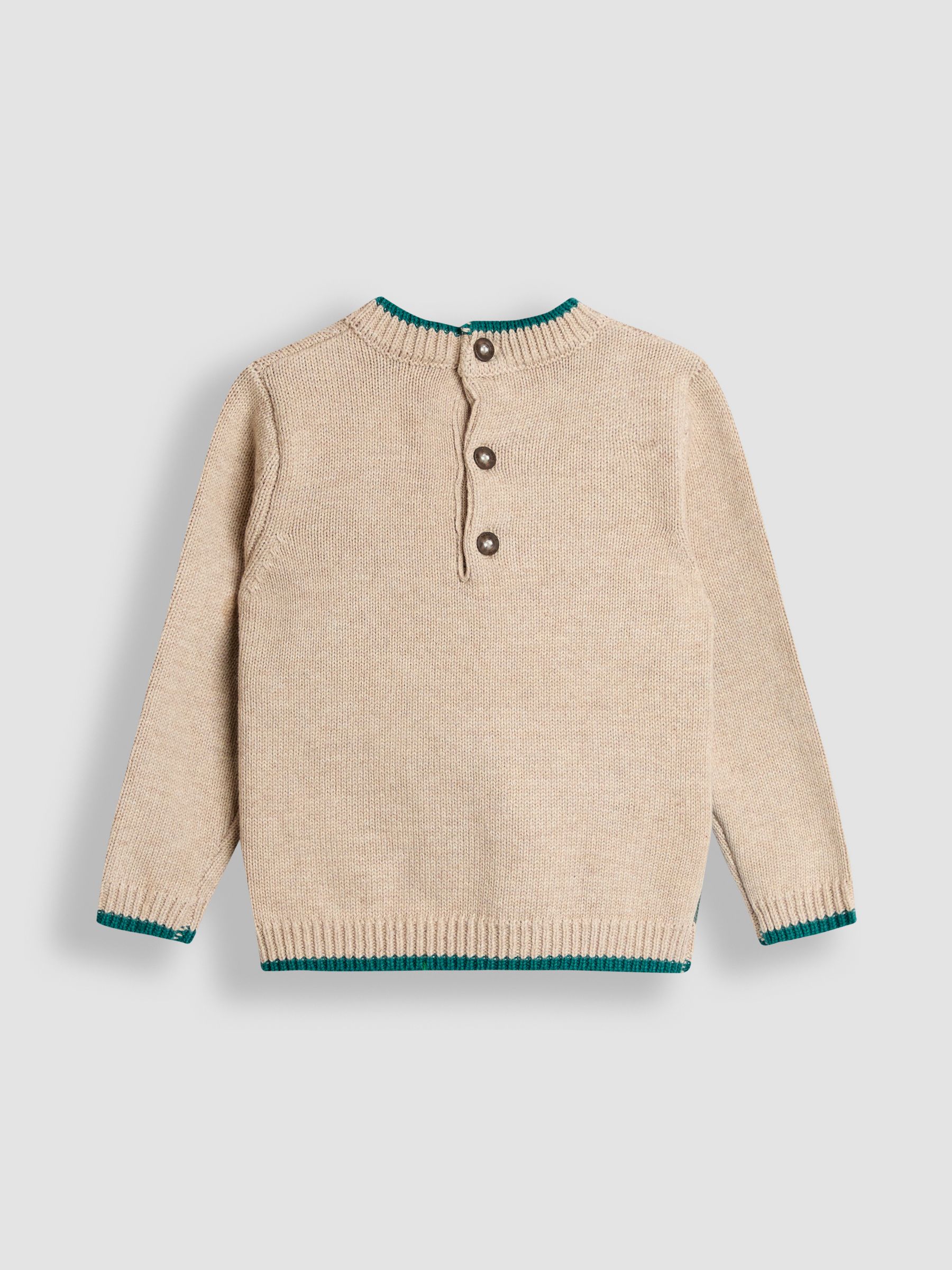 Natural Christmas Scene Jumper - Image 2 of 3