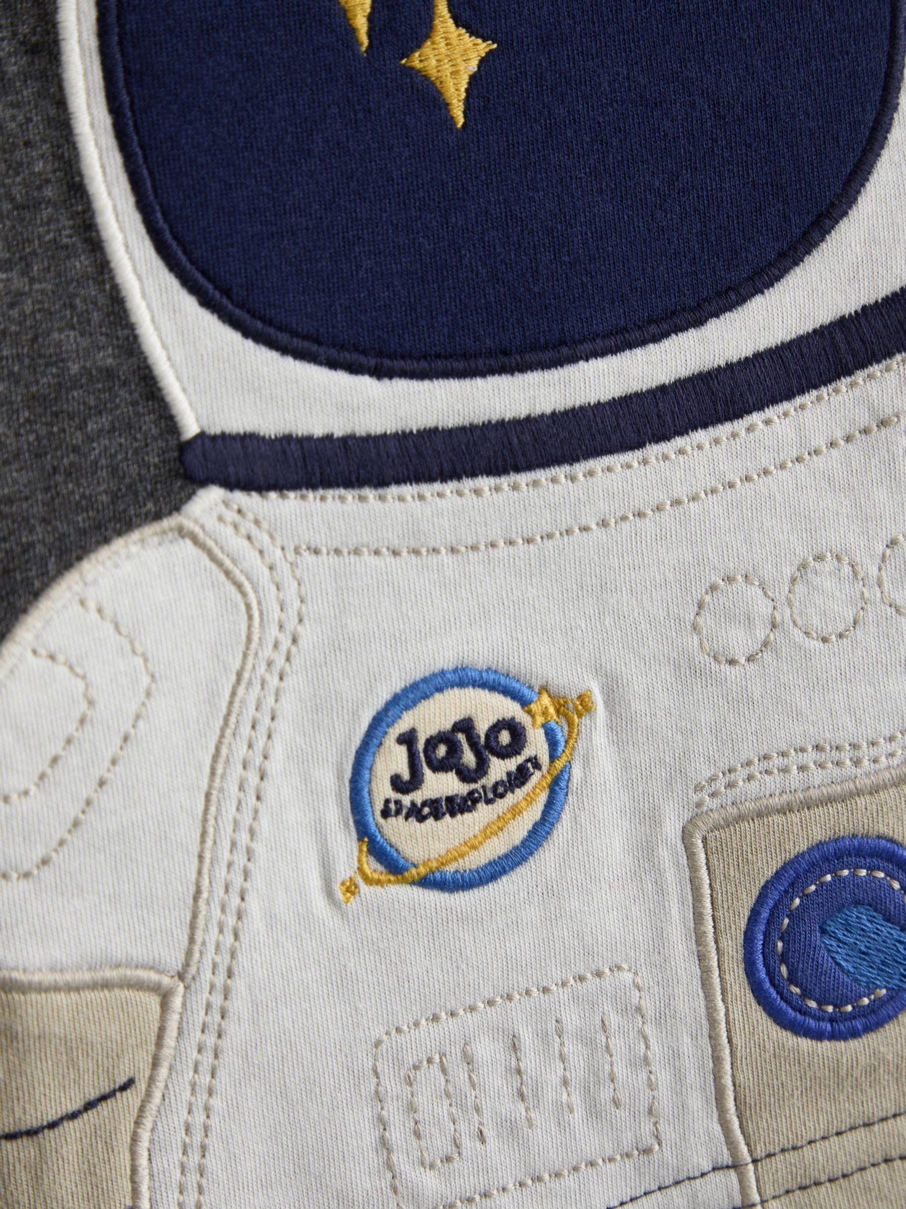 Charcoal Grey Astronaut Appliqué Top - Image 4 of 5