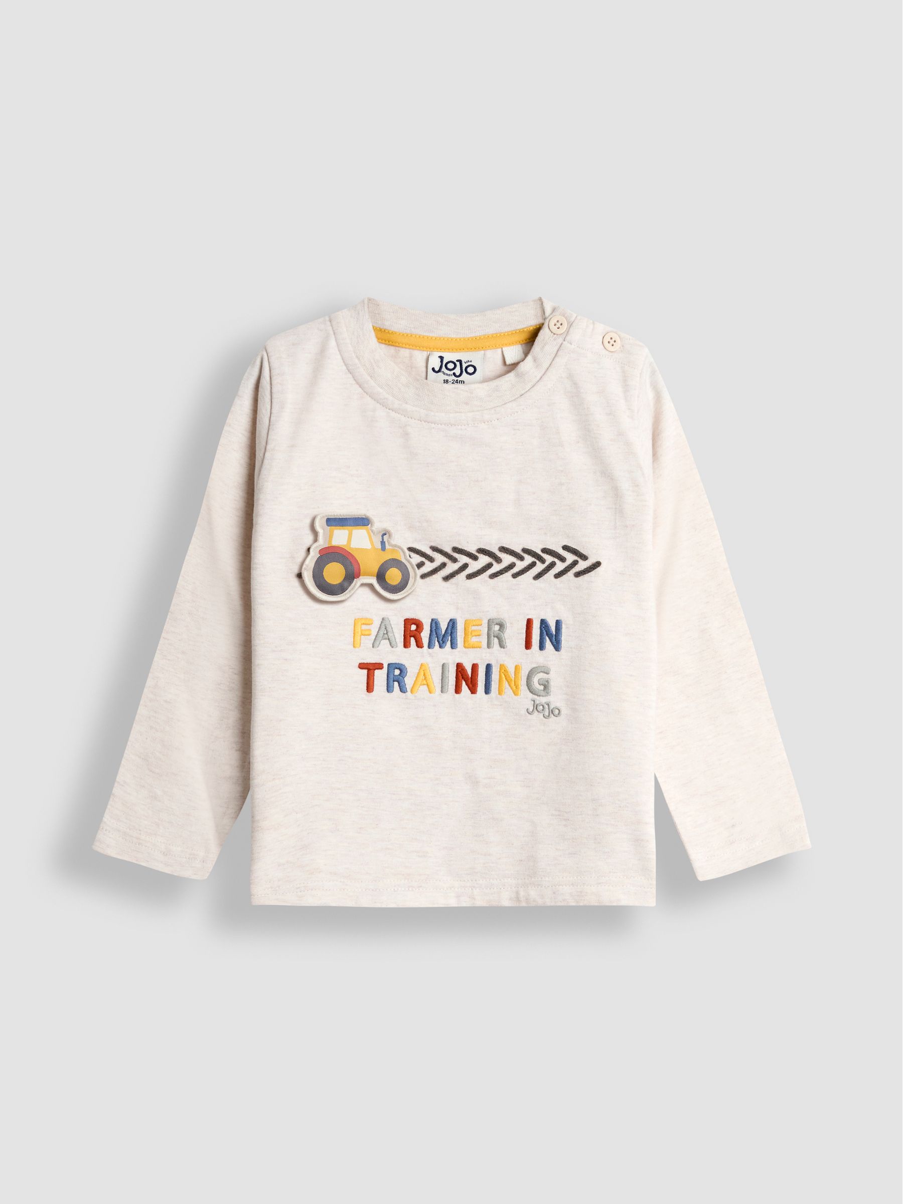 Natural Interactive Appliqué Top - Image 1 of 6