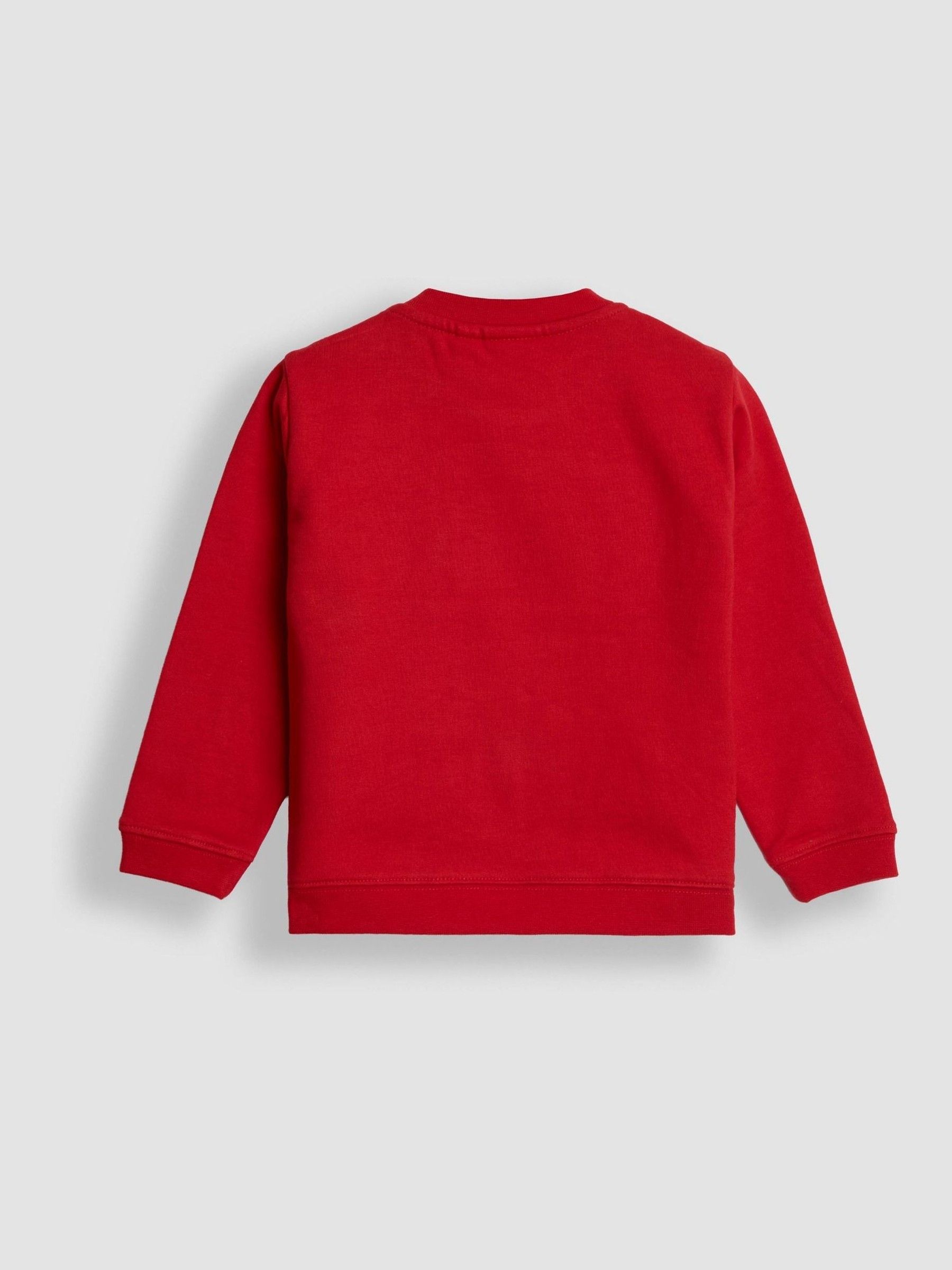 Red Christmas Train Appliqué Sweatshirt - Image 3 of 3
