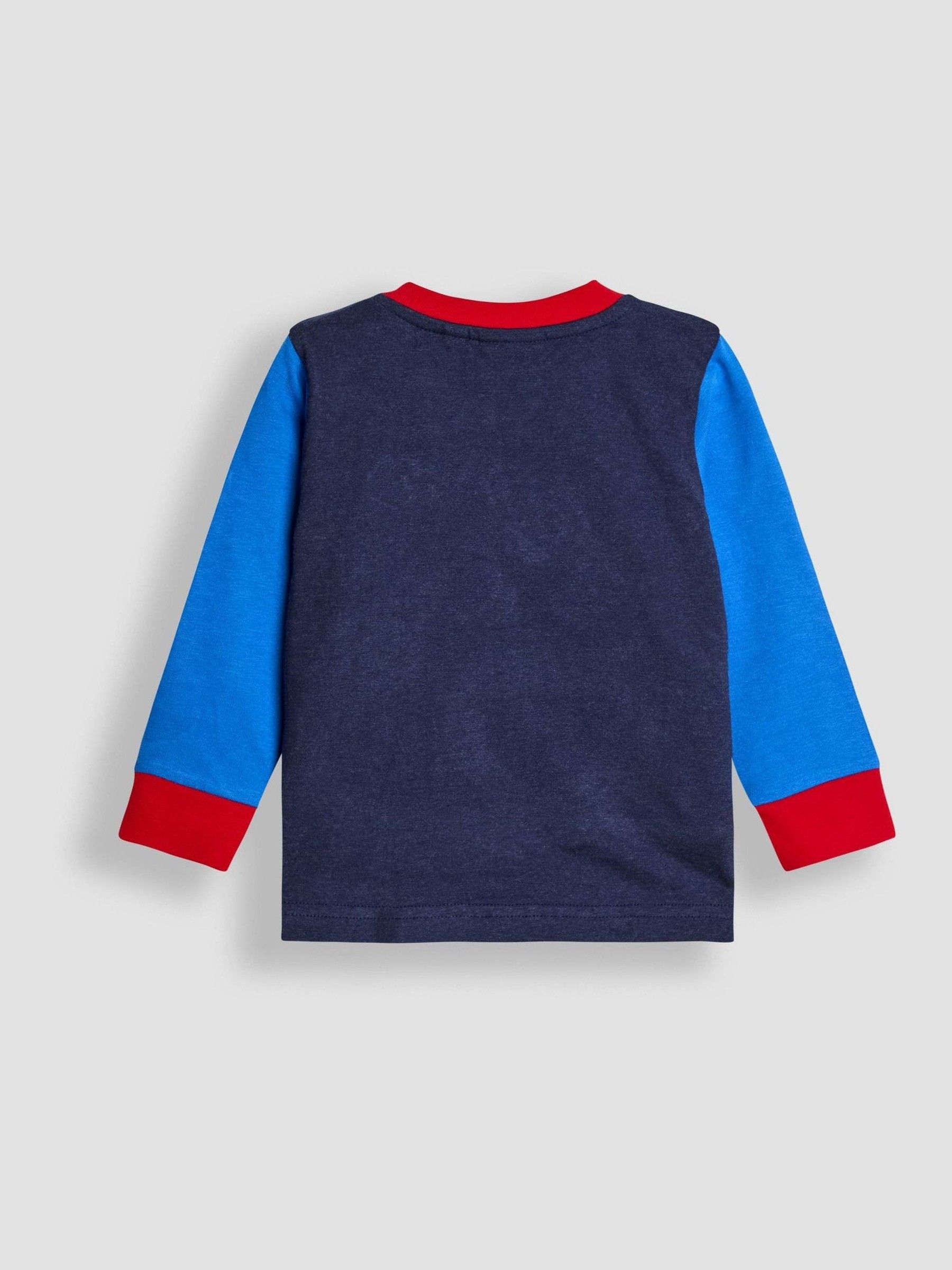 Navy Blue Rocket Appliqué Top - Image 3 of 3