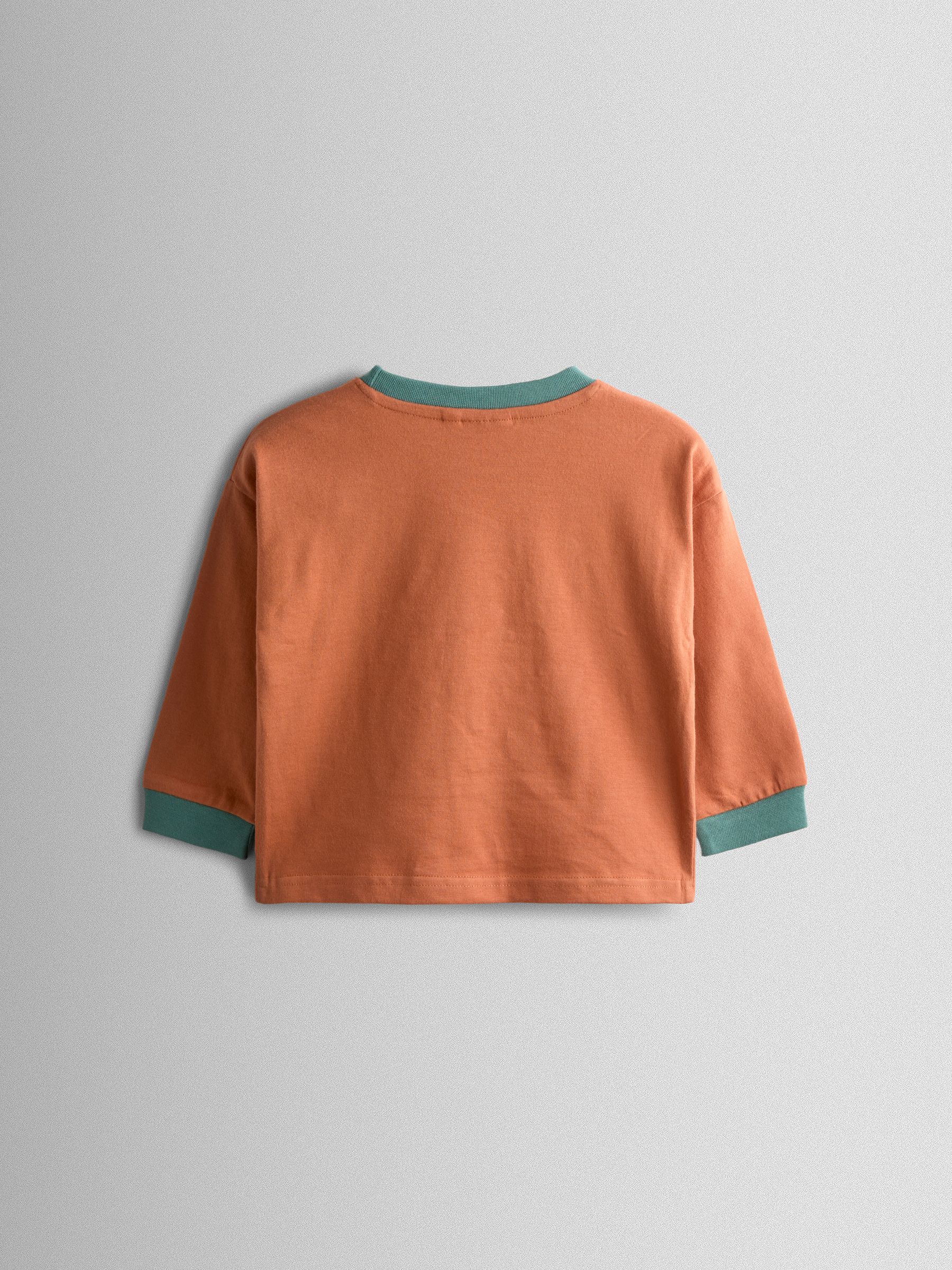 Brown Appliqué Top - Image 2 of 4