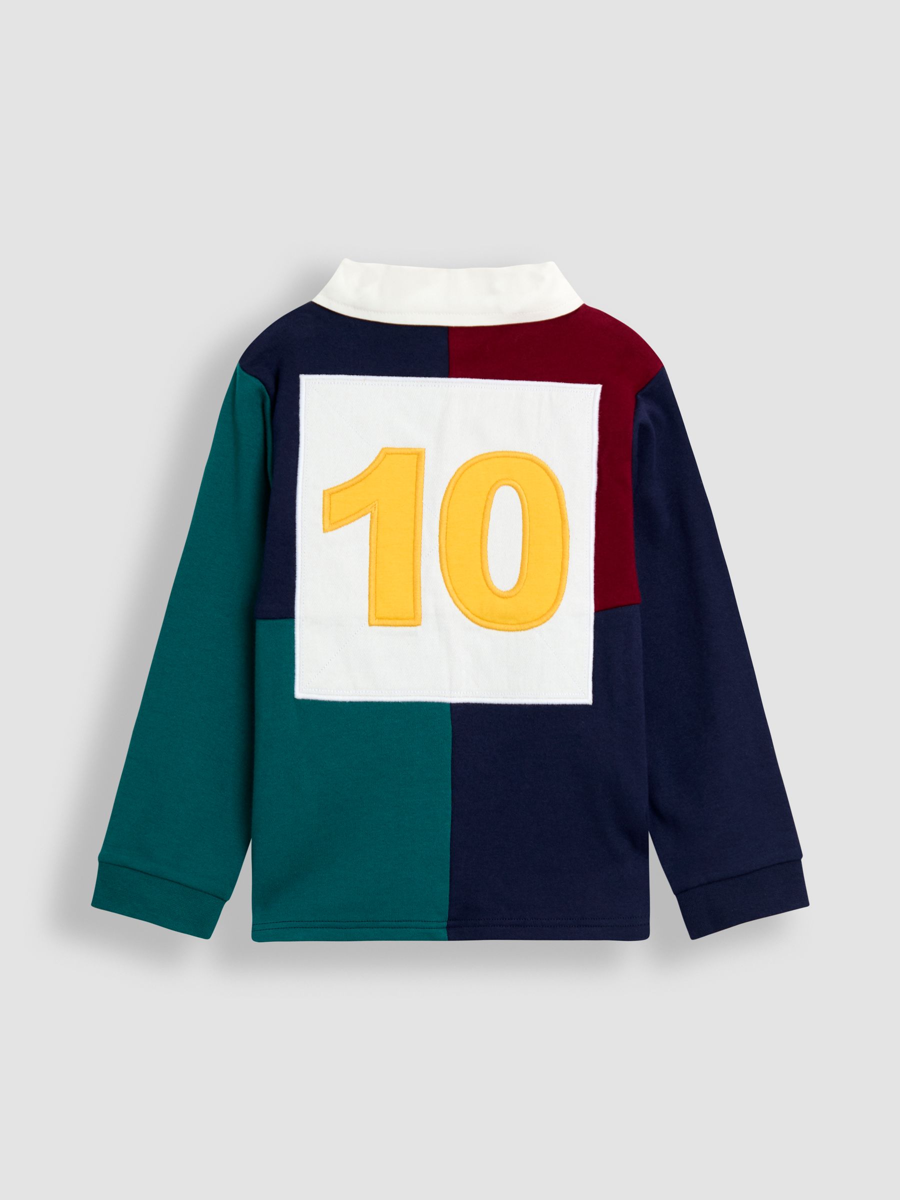 Navy Appliqué Badge Rugby Top - Image 2 of 4
