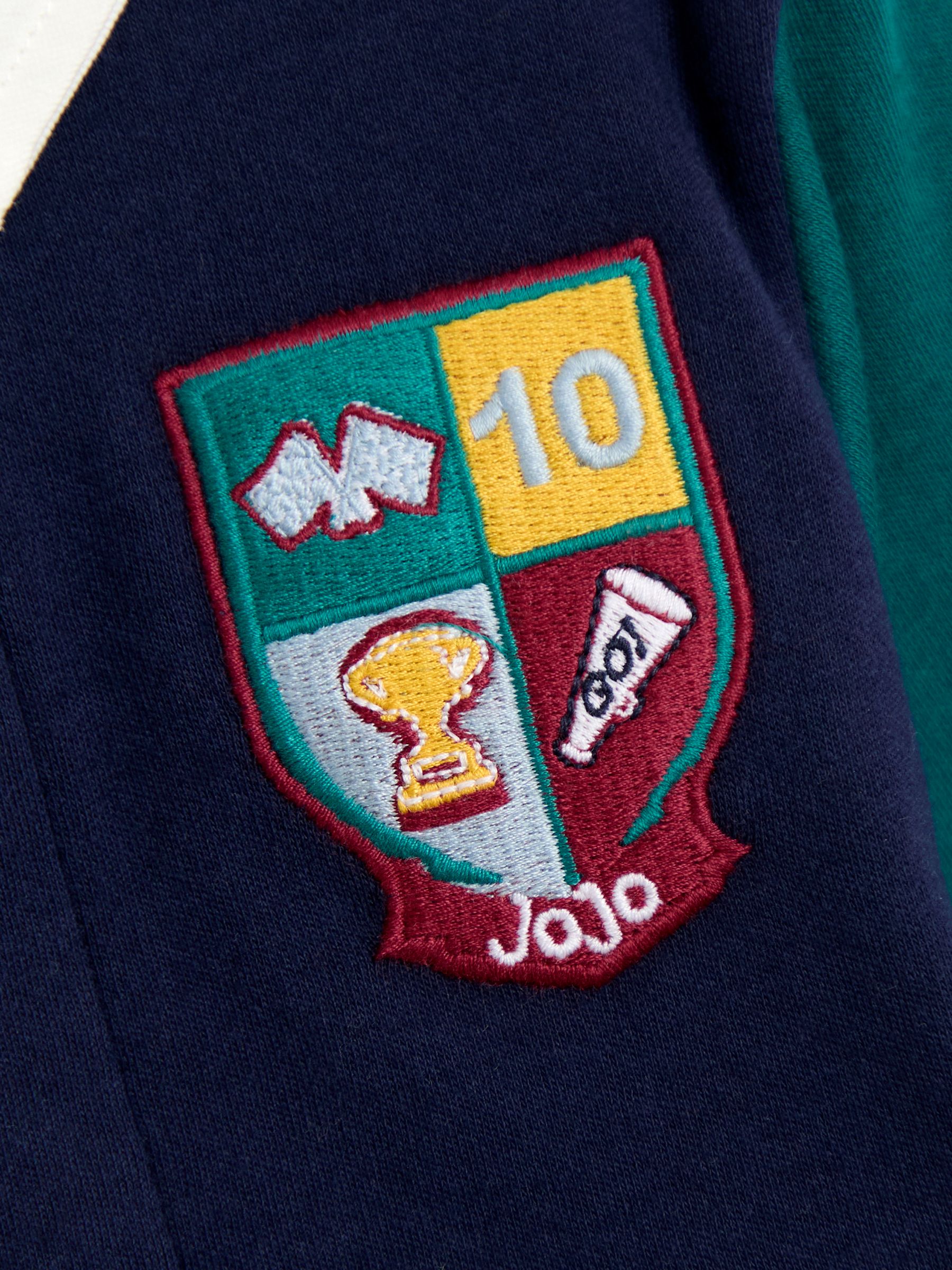 Navy Appliqué Badge Rugby Top - Image 3 of 4