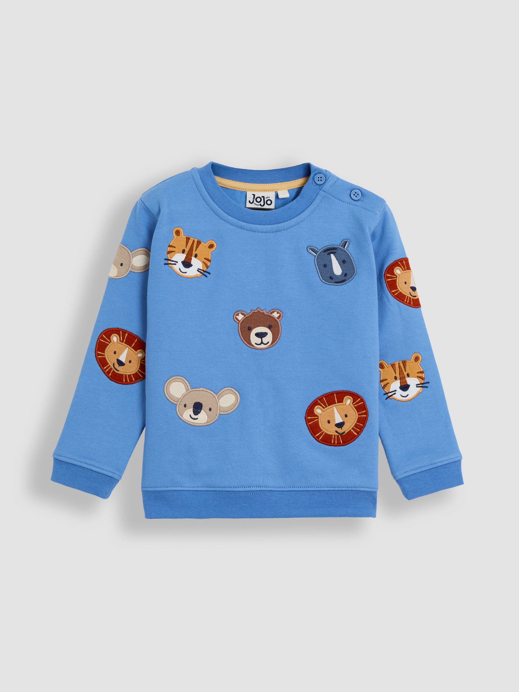 Blue Appliqué Sweatshirt - Image 1 of 3