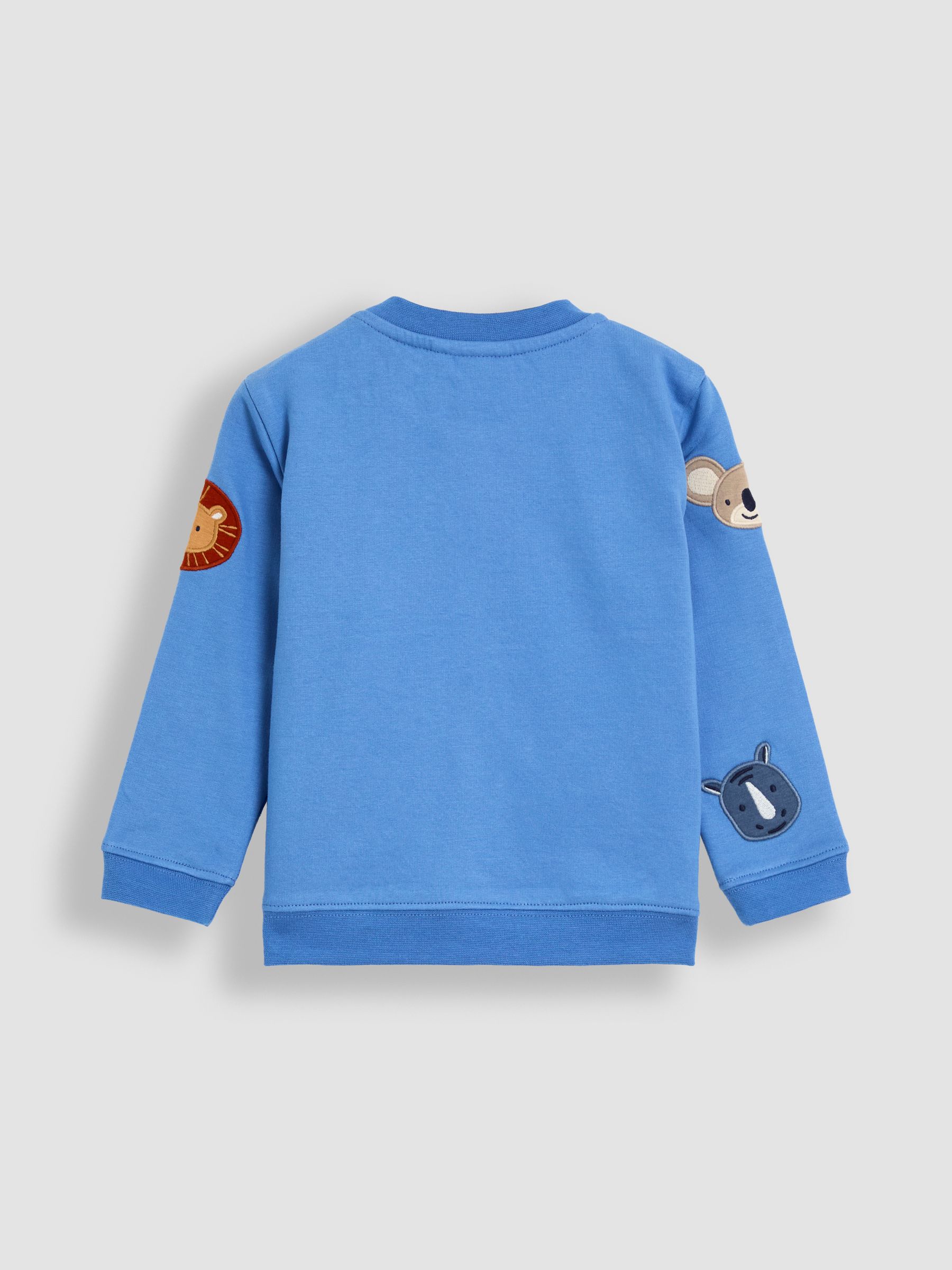 Blue Appliqué Sweatshirt - Image 2 of 3