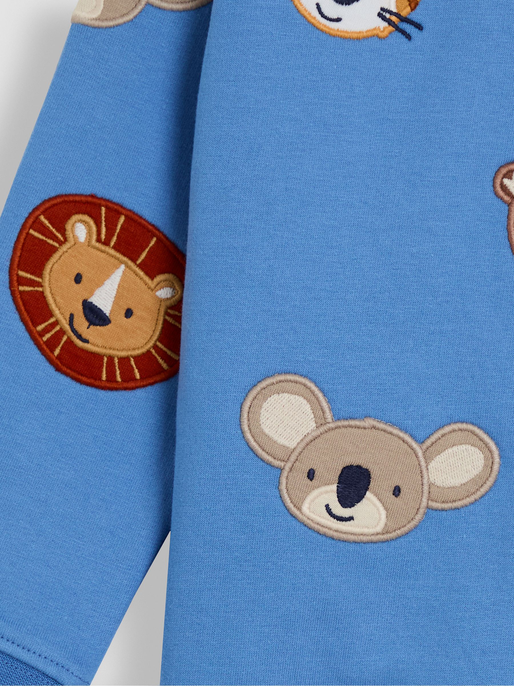 Blue Appliqué Sweatshirt - Image 3 of 3