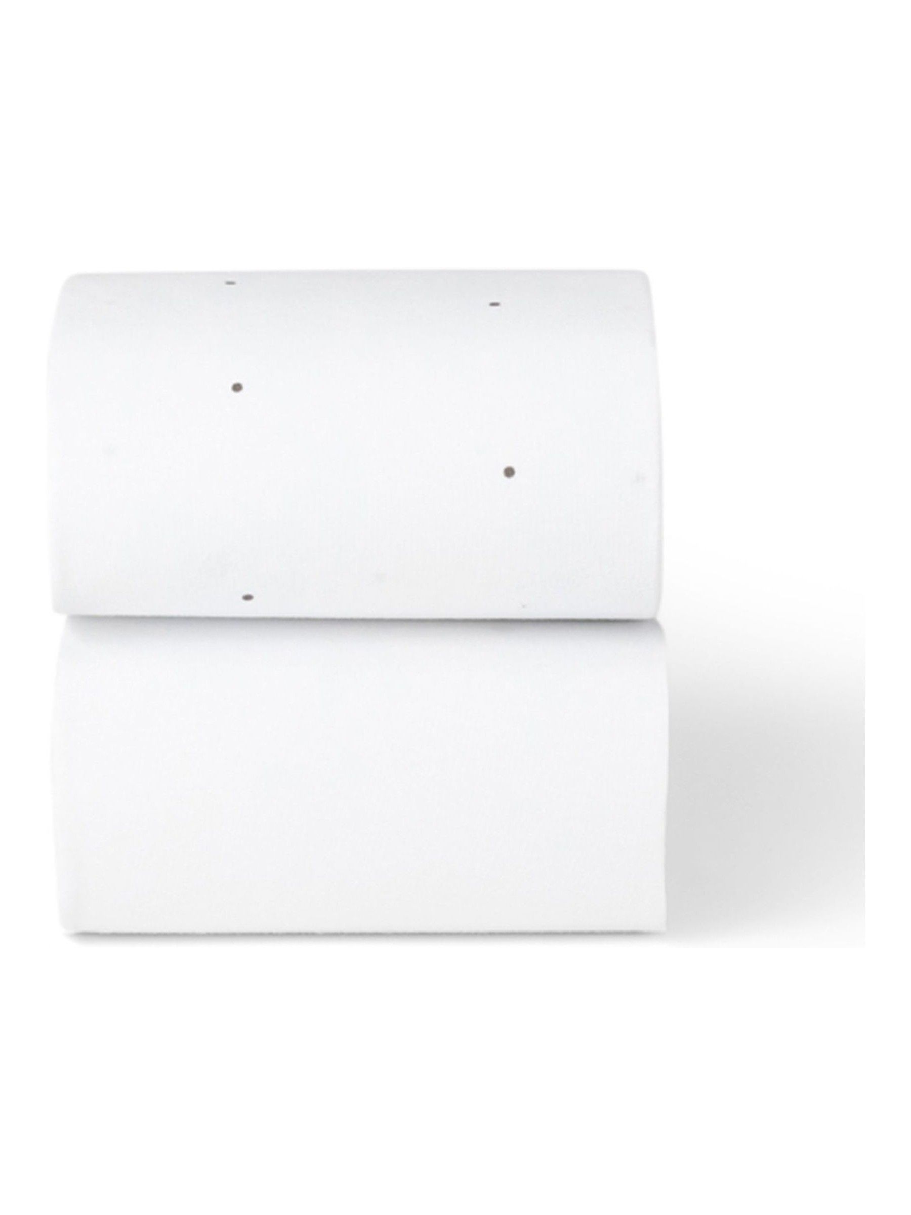Snuz White Dot Twin Pack Cotbed Sheets - Image 3 of 3