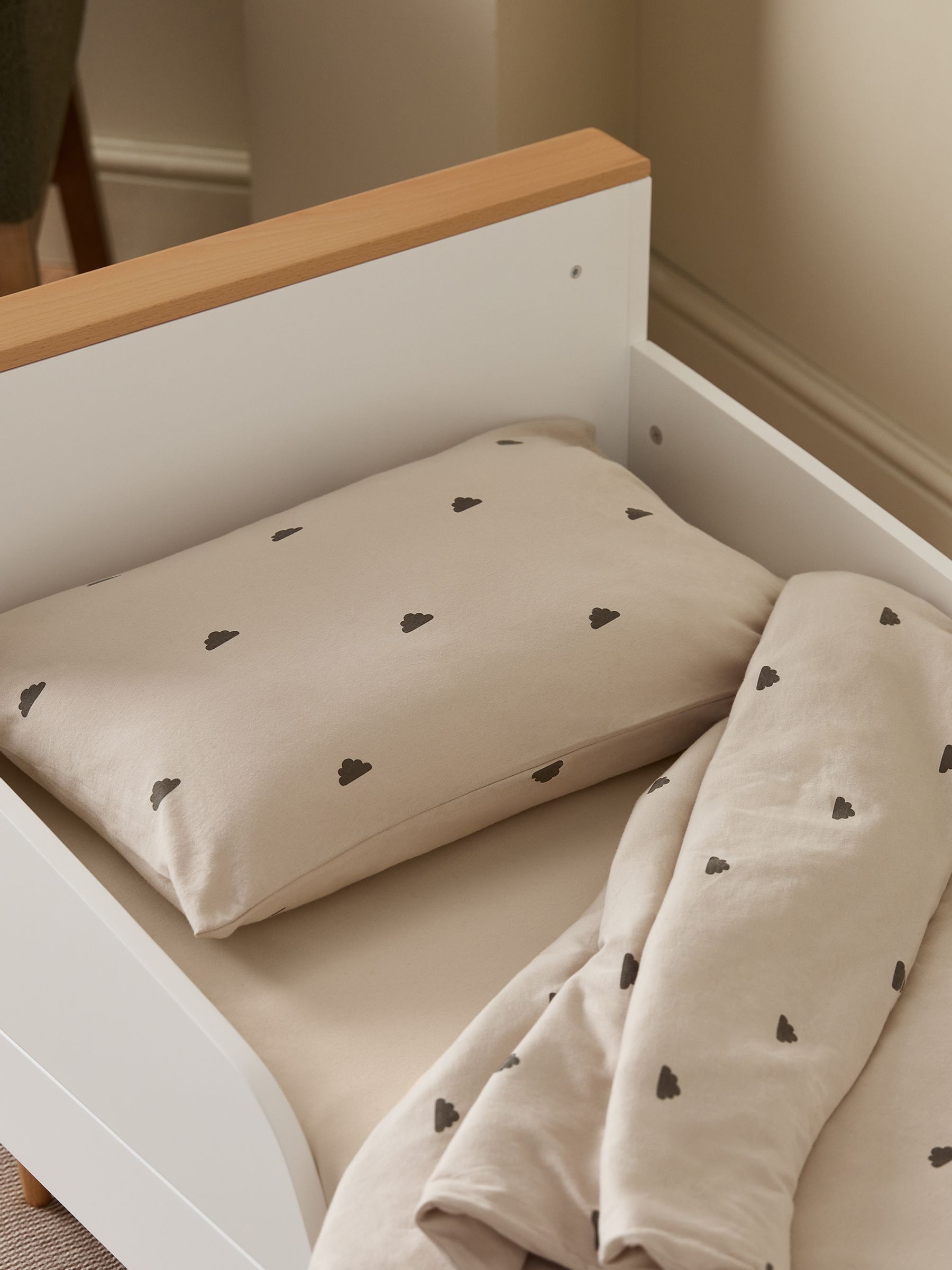 Snuz Sand Cloud Duvet Cover & Pillow Case Set - Image 1 of 3