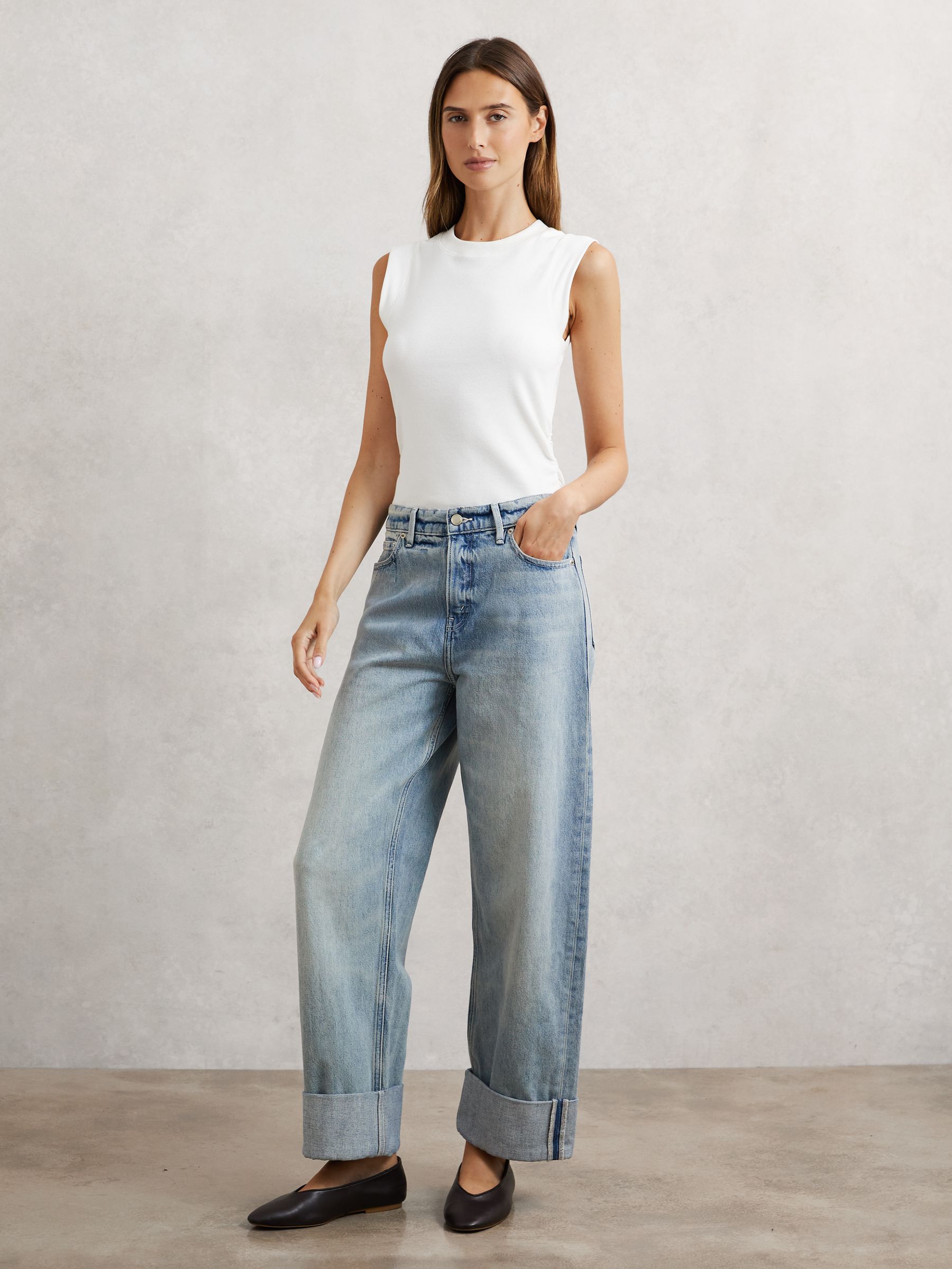 Jeans in Indigo Blue - Image 1 of 5