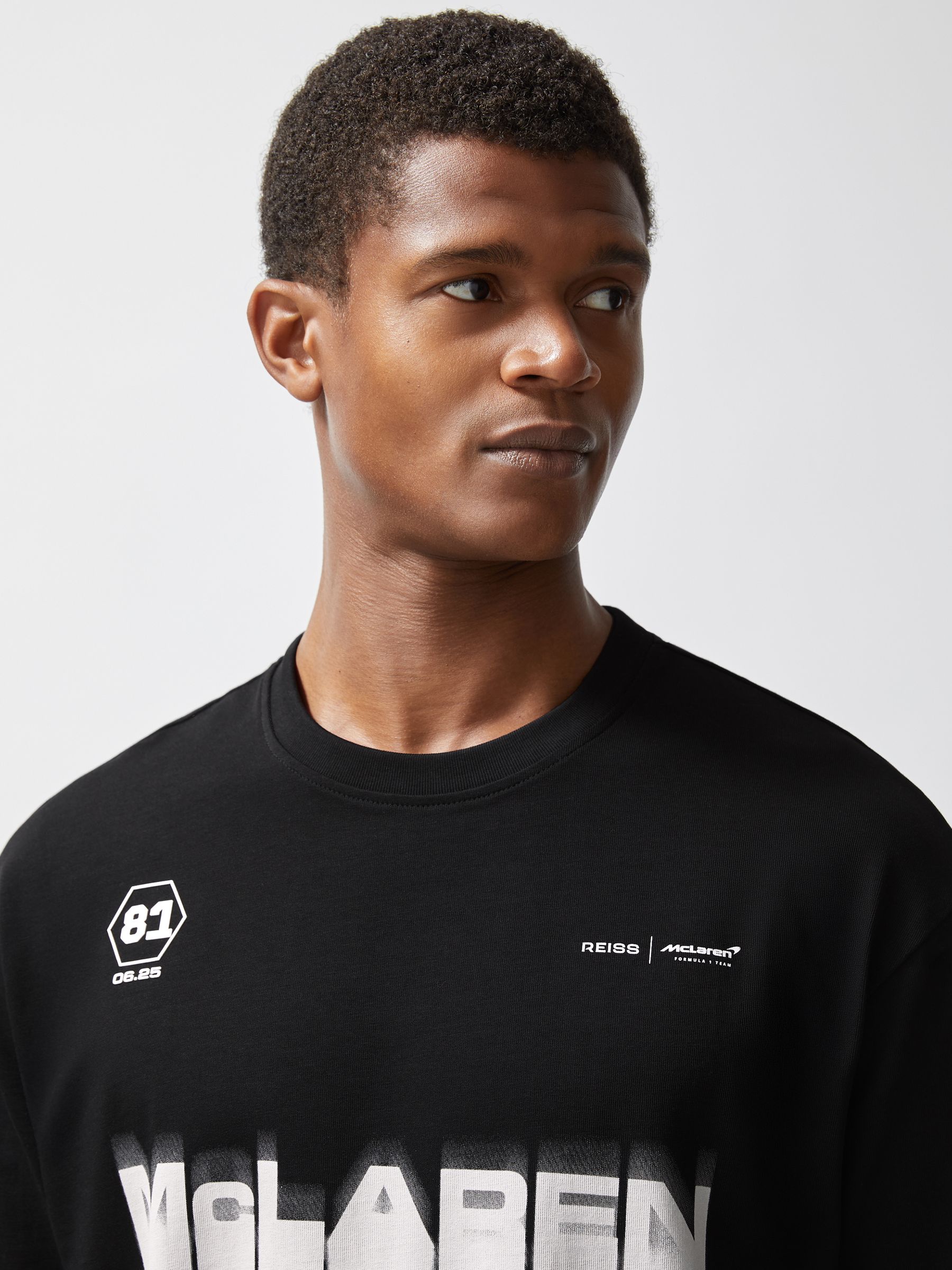 McLaren F1 Team British GP T-Shirt Unisex Fit in Black - Image 4 of 8