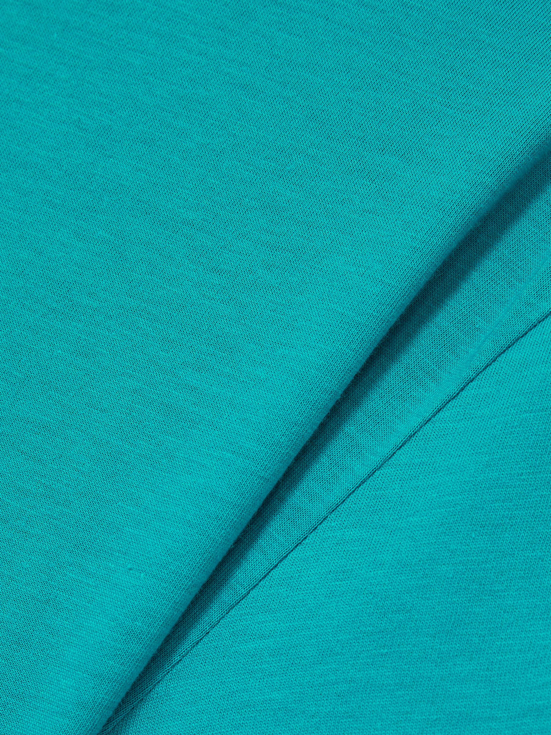 Crew Neck T-Shirt in Seafoam - Image 5 of 5