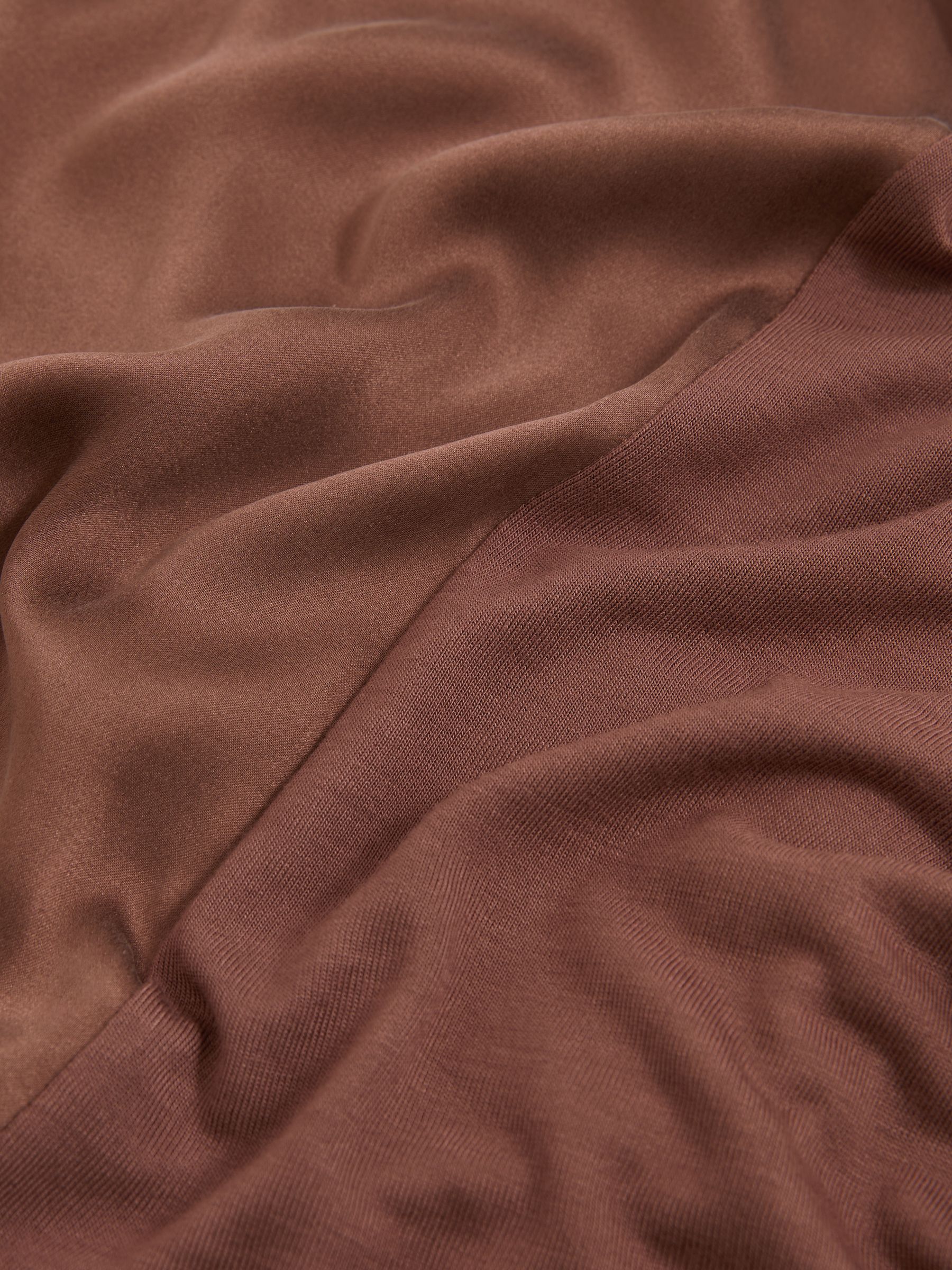 Silk-Front Cami Top in Mocha Brown - Image 7 of 7