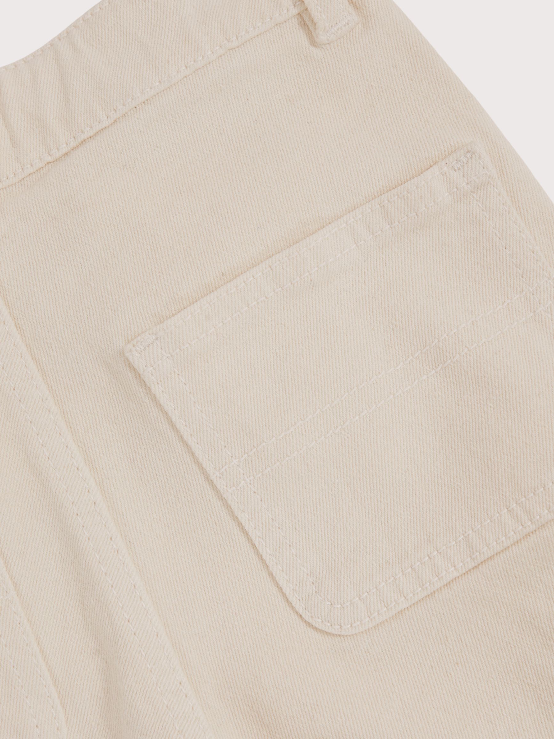 3-9 yrs Straight-Leg Carpenter Jeans in Off White - Image 4 of 4