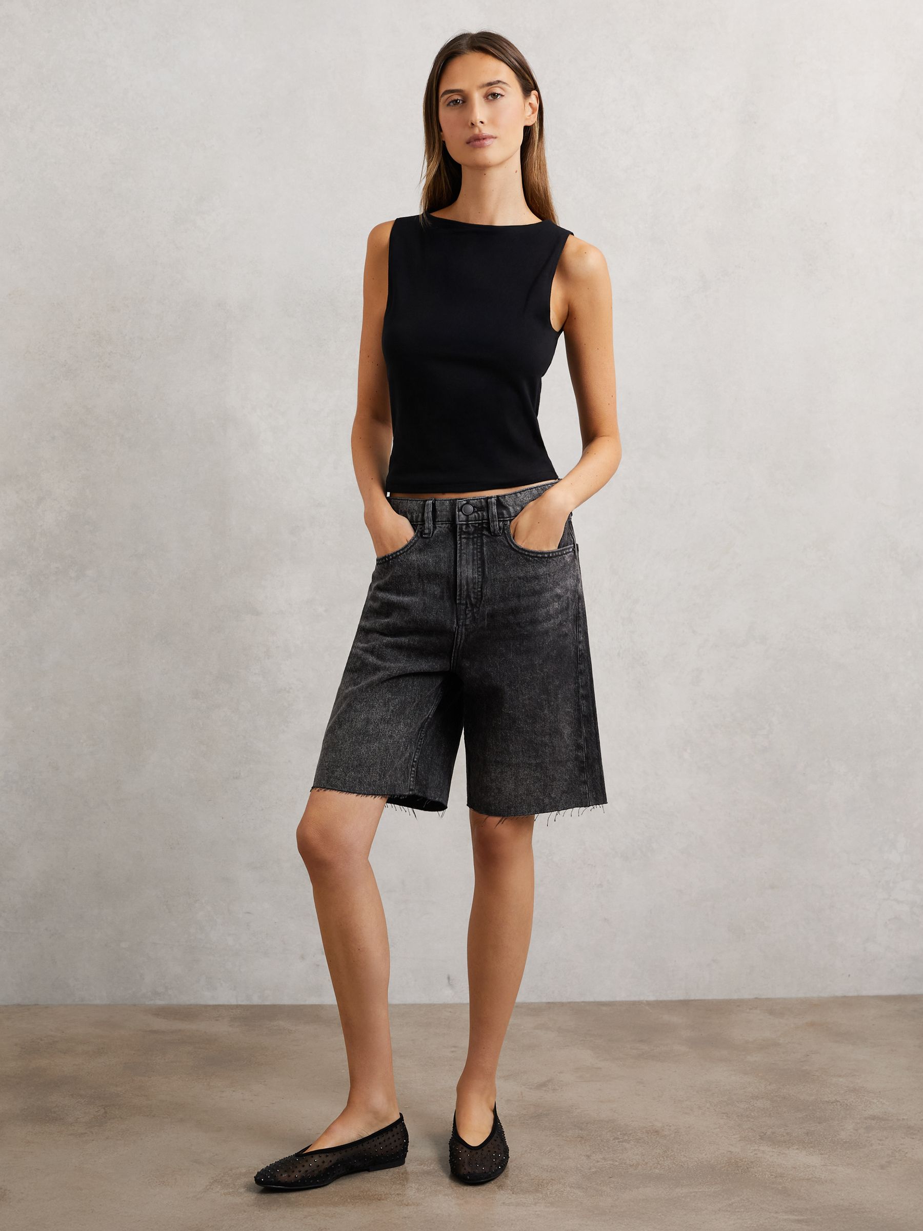 Shorts in Black - Image 1 of 5