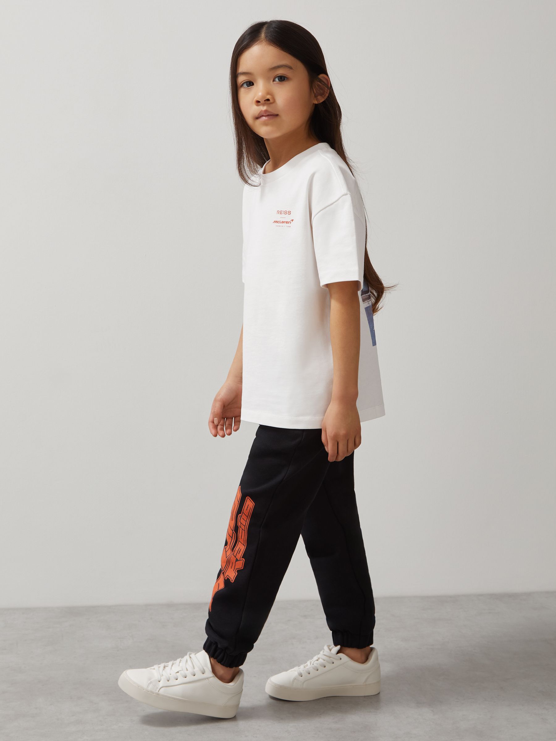 Unisex Fit McLaren F1 Team Monaco GP T-Shirt in White/Blue - Image 2 of 9