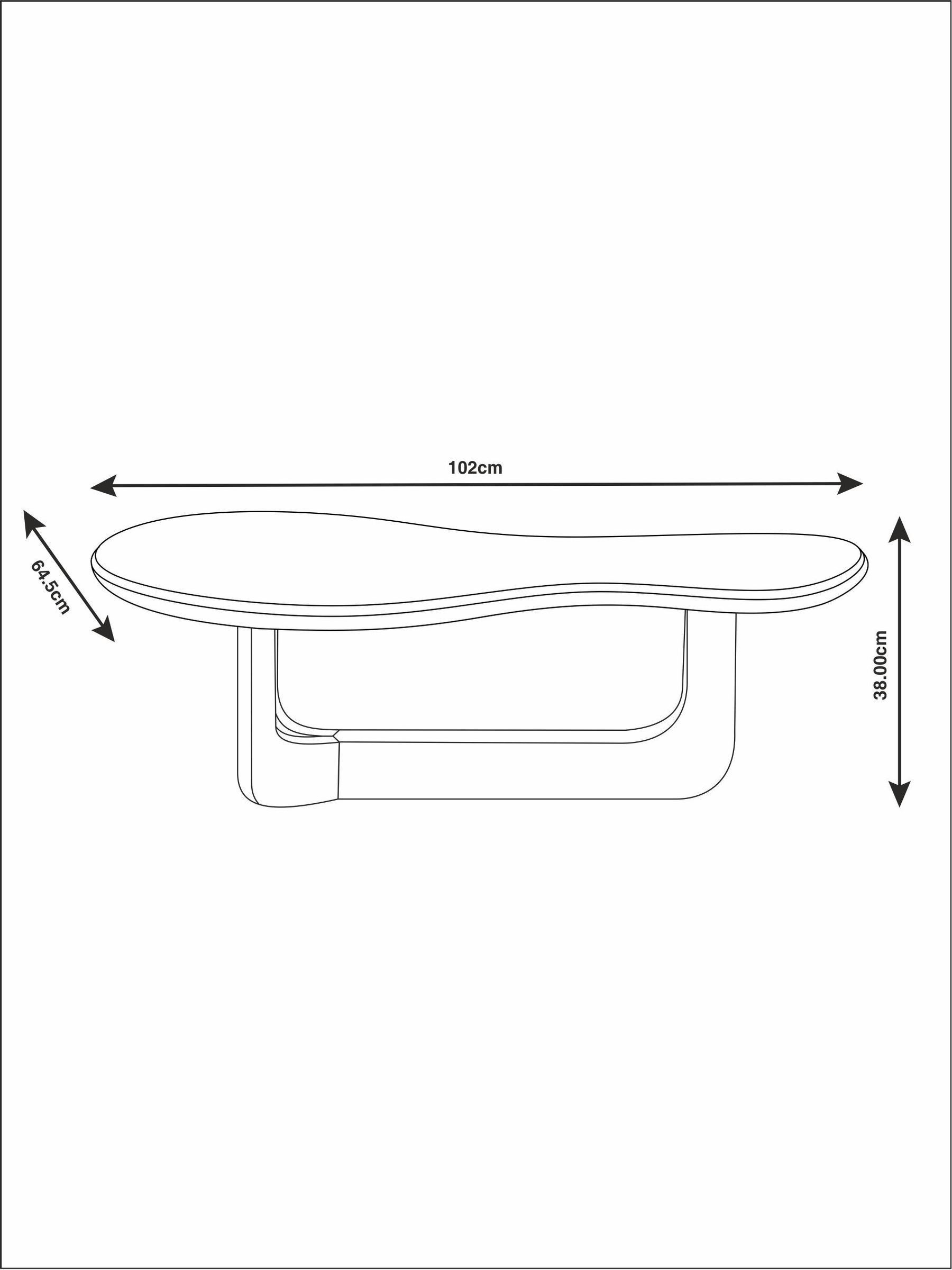 Arlo Coffee Table in Black Mango Wood - Image 4 of 6