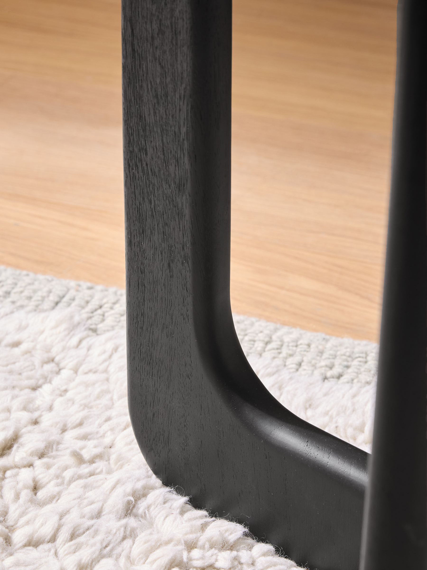 Arlo Side Table in Black Mango Wood - Image 3 of 6