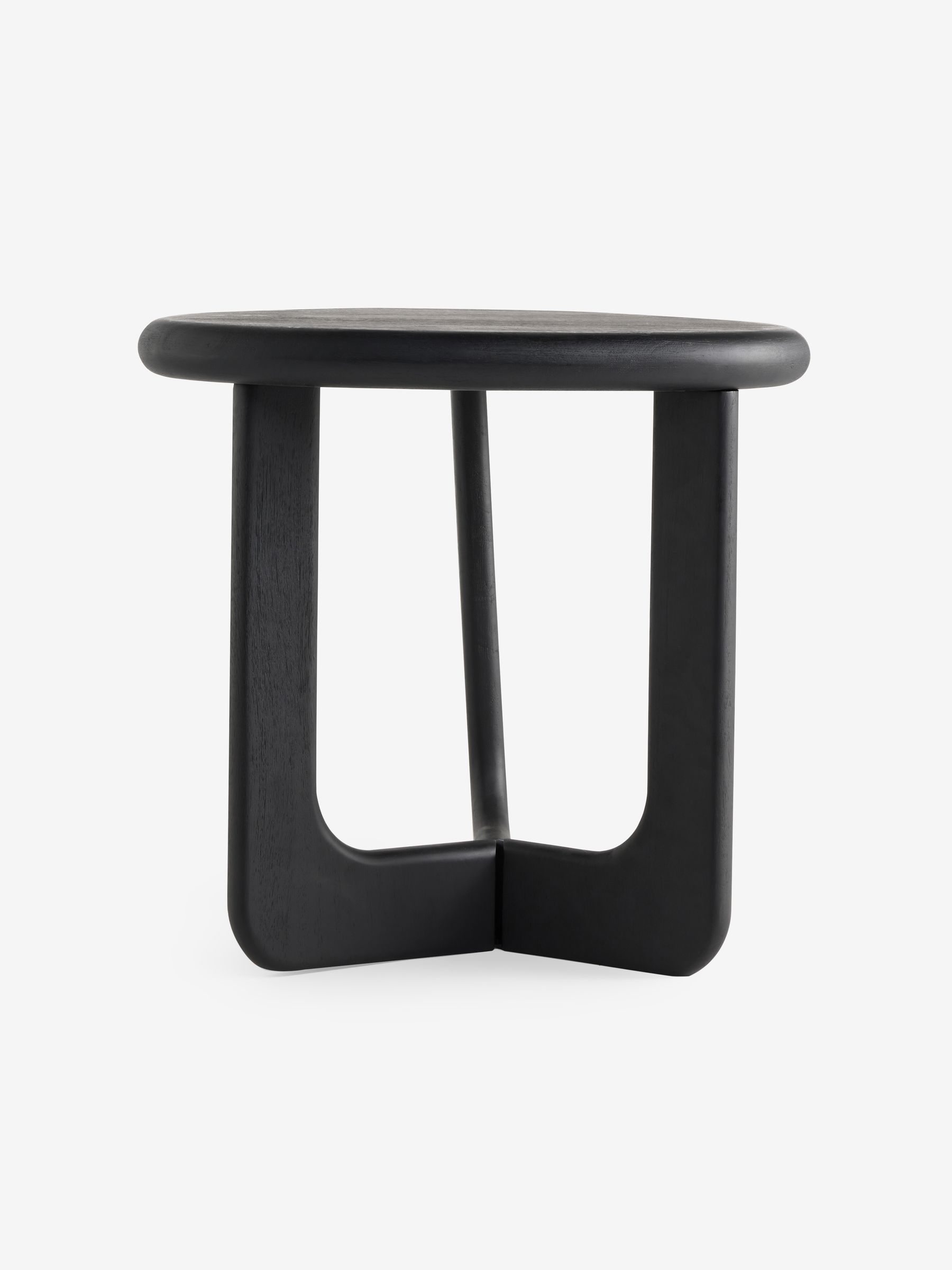 Arlo Side Table in Black Mango Wood - Image 6 of 6
