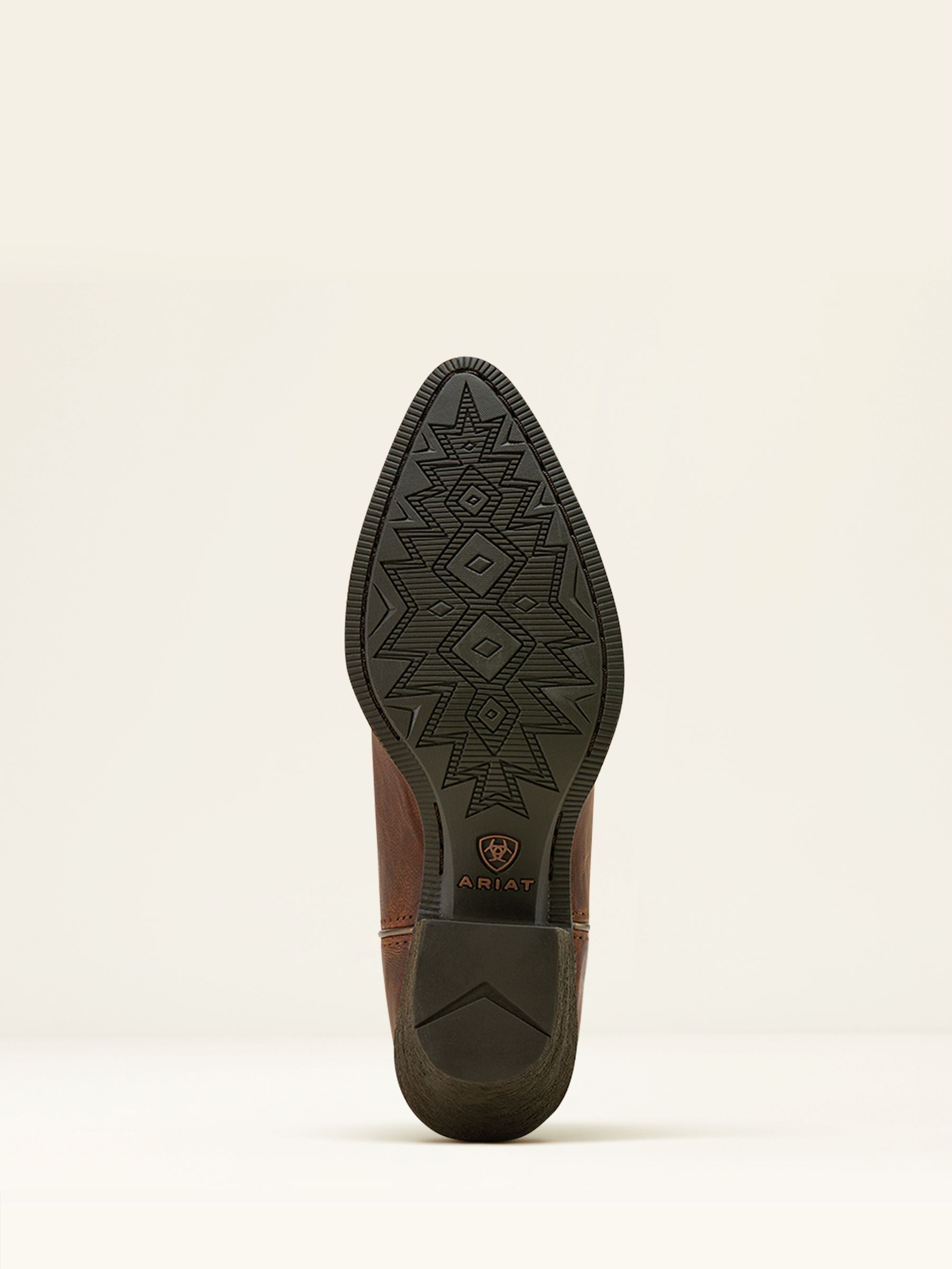 Ariat Brown Ariat Maggie Leather J Toe Western Brown Boots - Image 5 of 5
