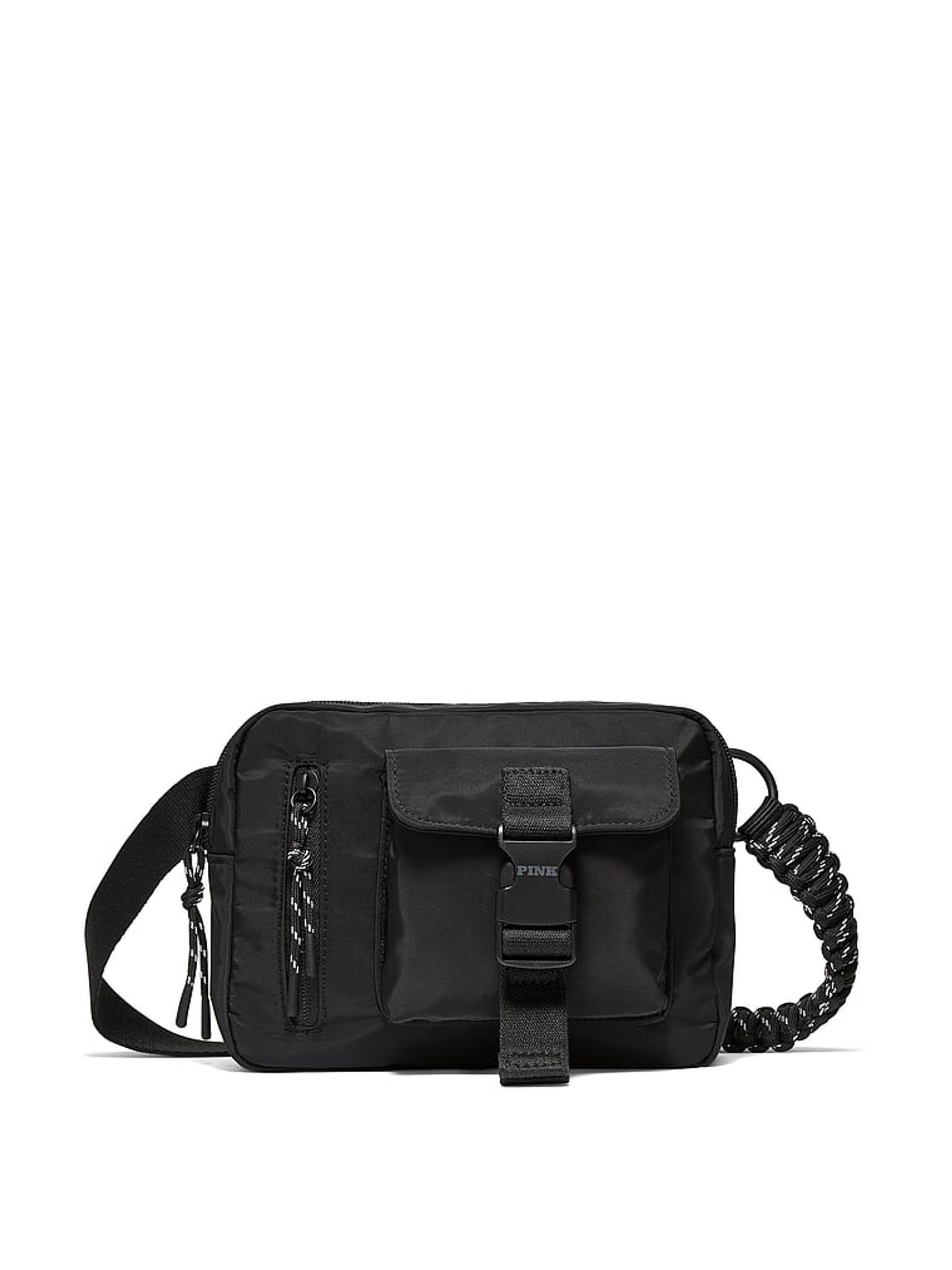 Black Cargo Belt Bag - Image 1 of 4