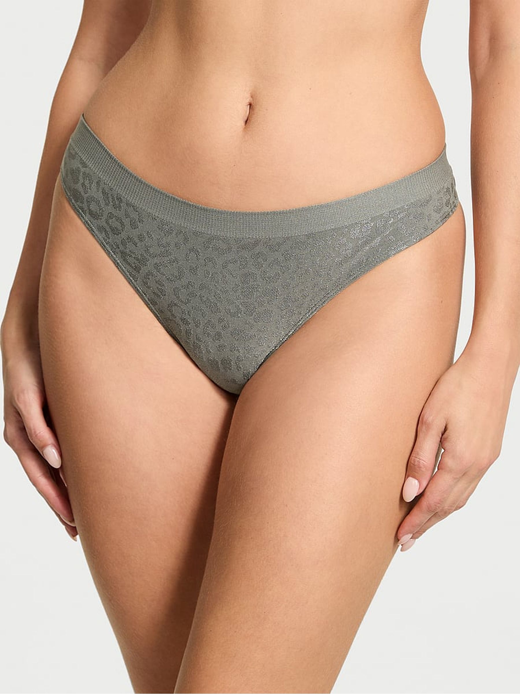 Expedition Green Thong Knickers - Image 1 of 3