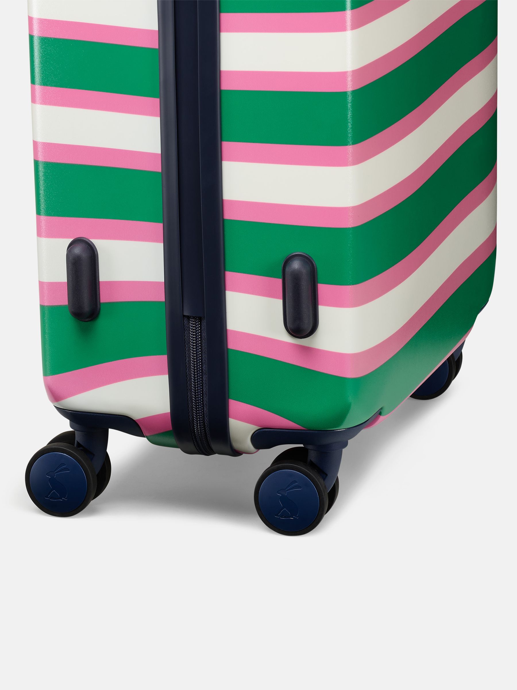 Resort Stripe Cabin Four Wheel Hard Shell Suitcase - Image 10 of 12
