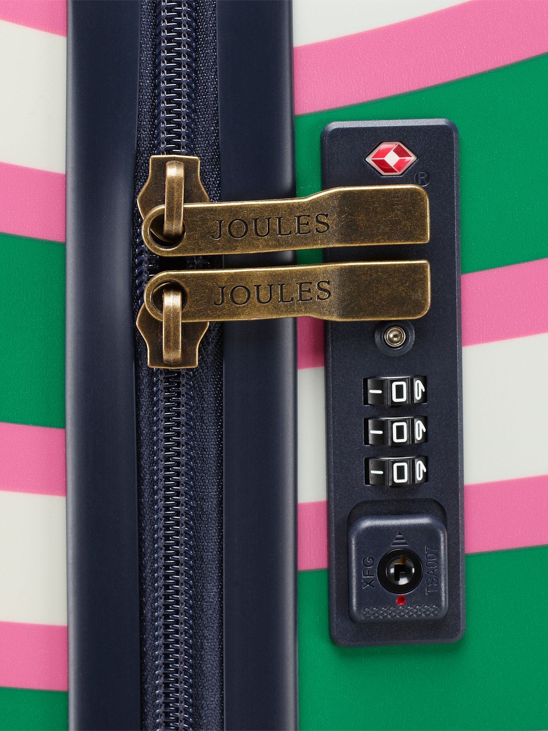 Resort Stripe Medium Four Wheel Hard Shell Suitcase - Image 11 of 13