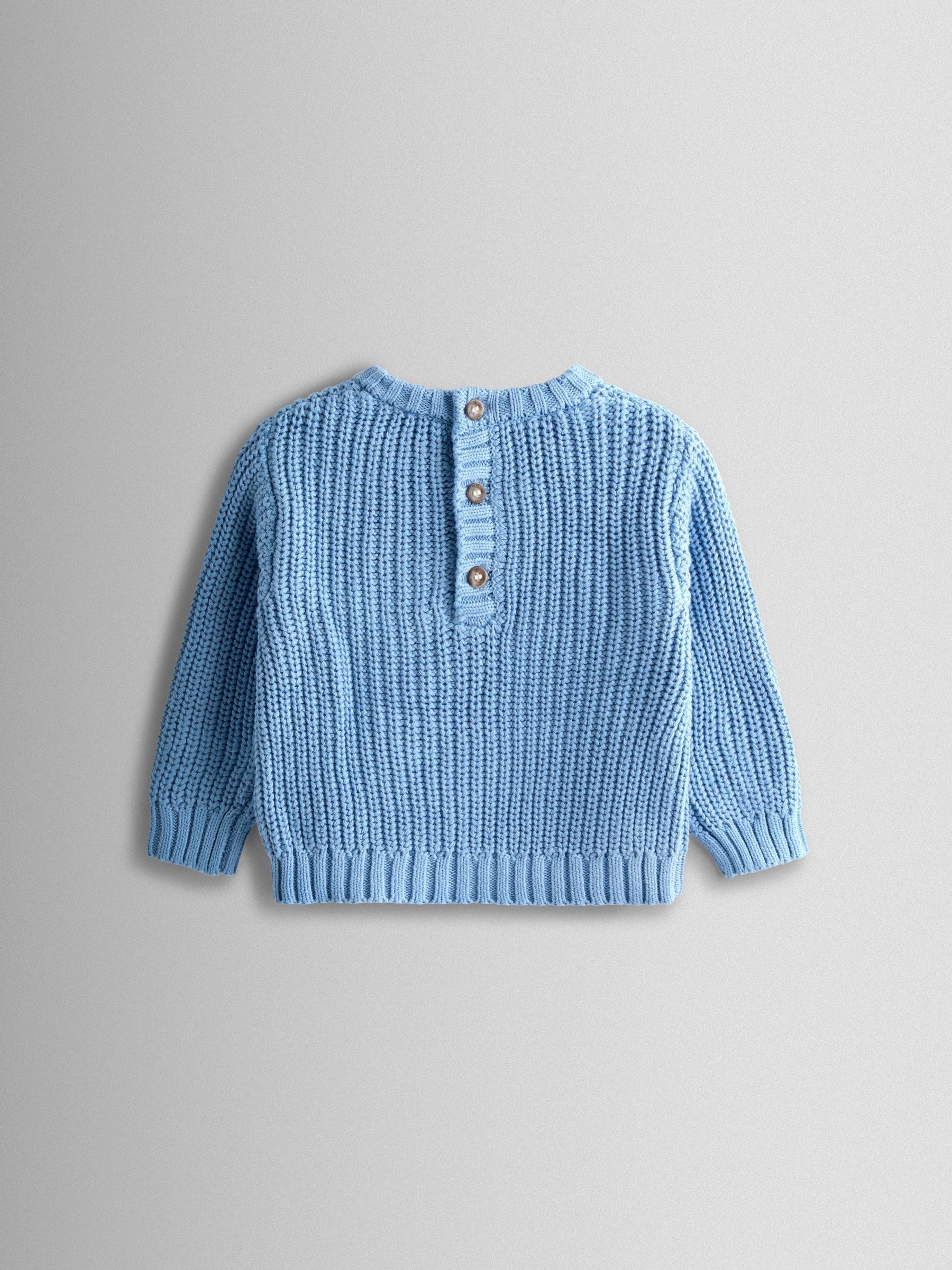 Blue Tractor Embroidered Jumper - Image 2 of 3 Blue Tractor Embroidered Jumper - Image 2 of 3